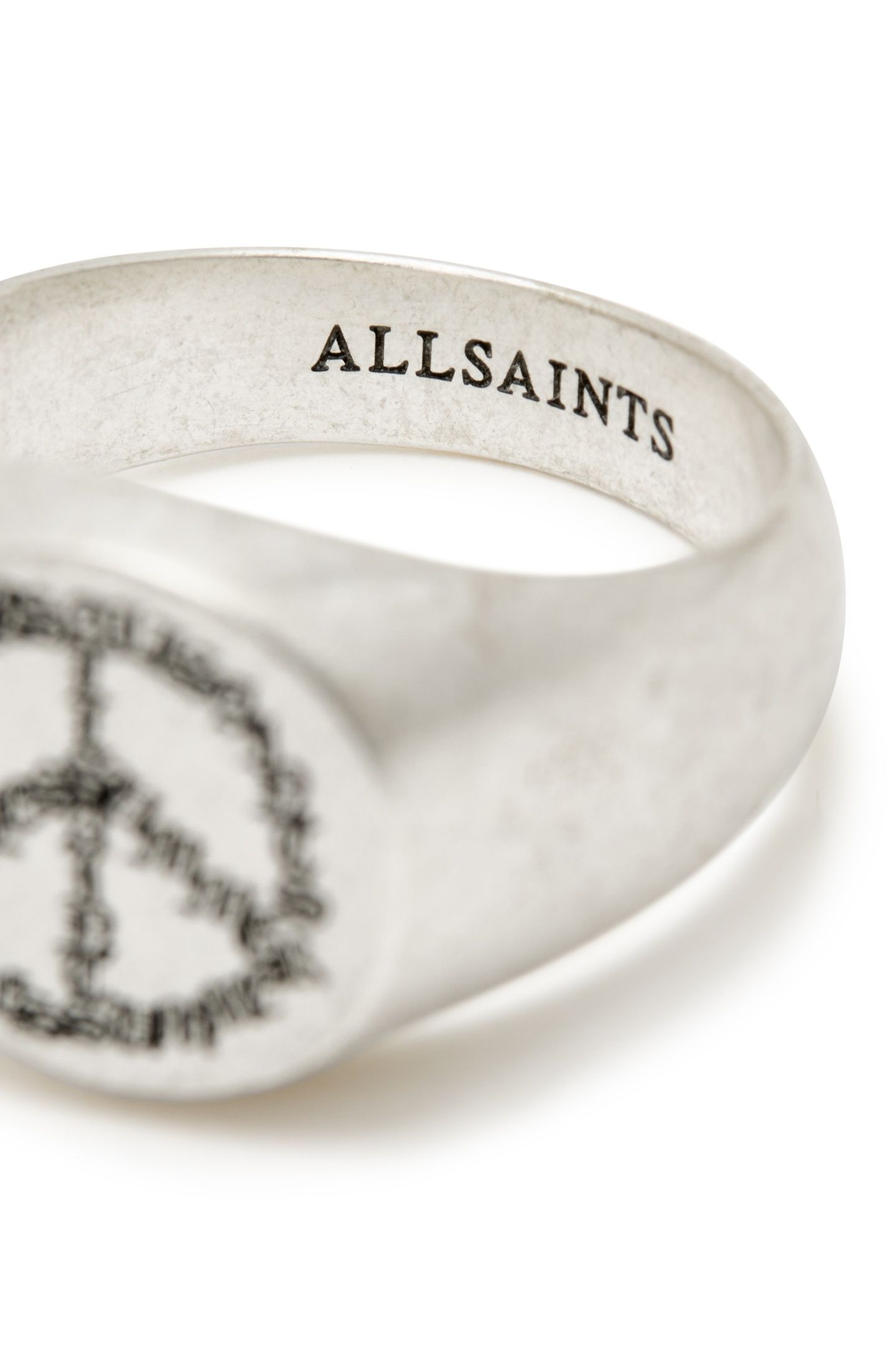 LEON PEACE RING WARM SILVER 6