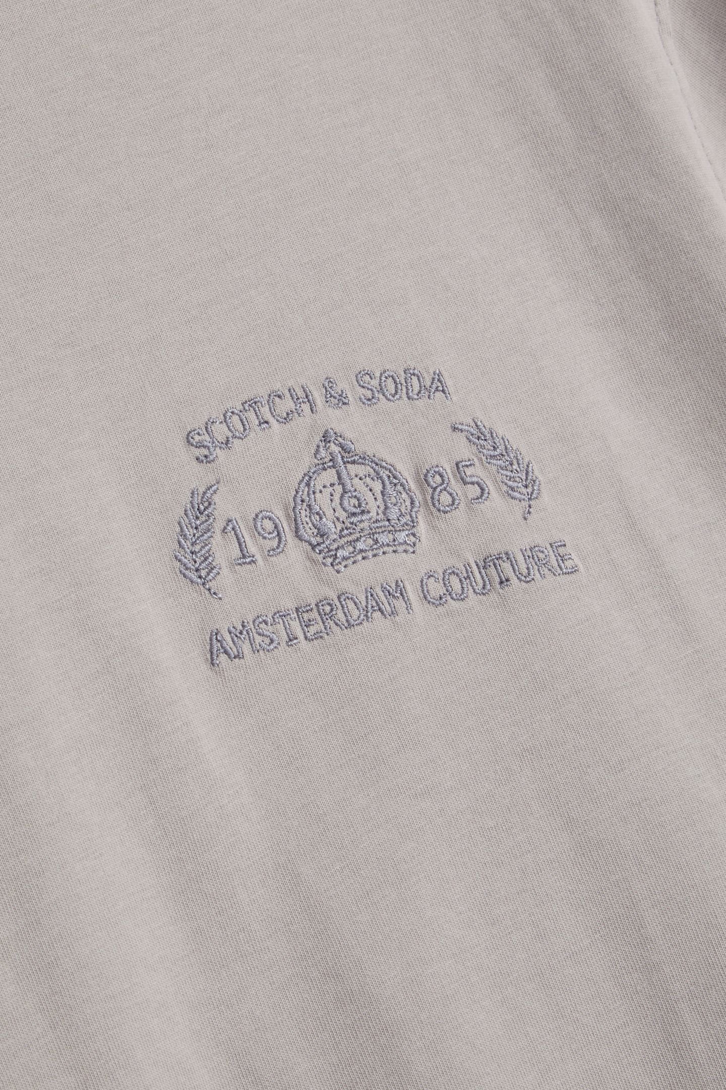 SS ROLL NECK TEE GULL 3
