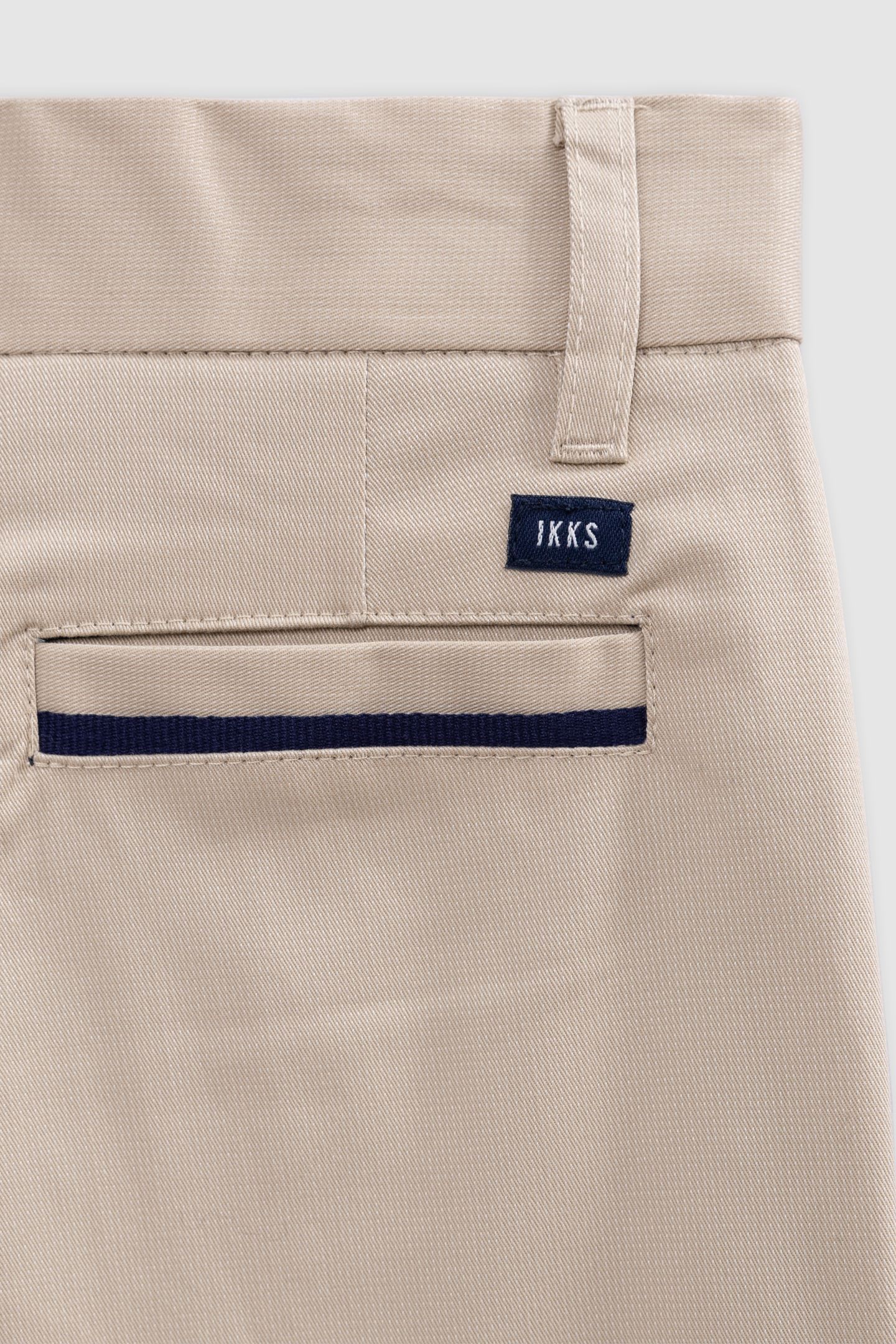 BEIGE FORMAL BERMUDA SHORTS 5