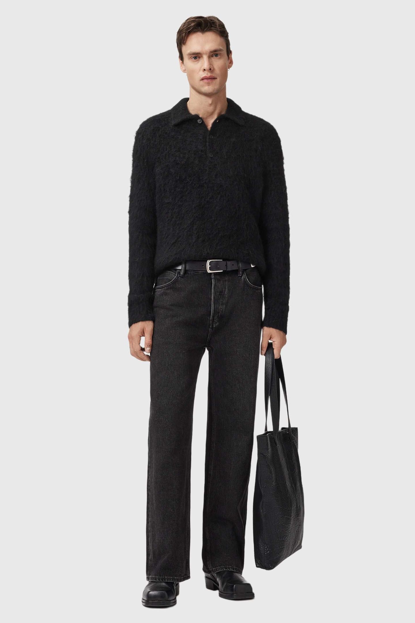SONNY LS POLO BLACK 3