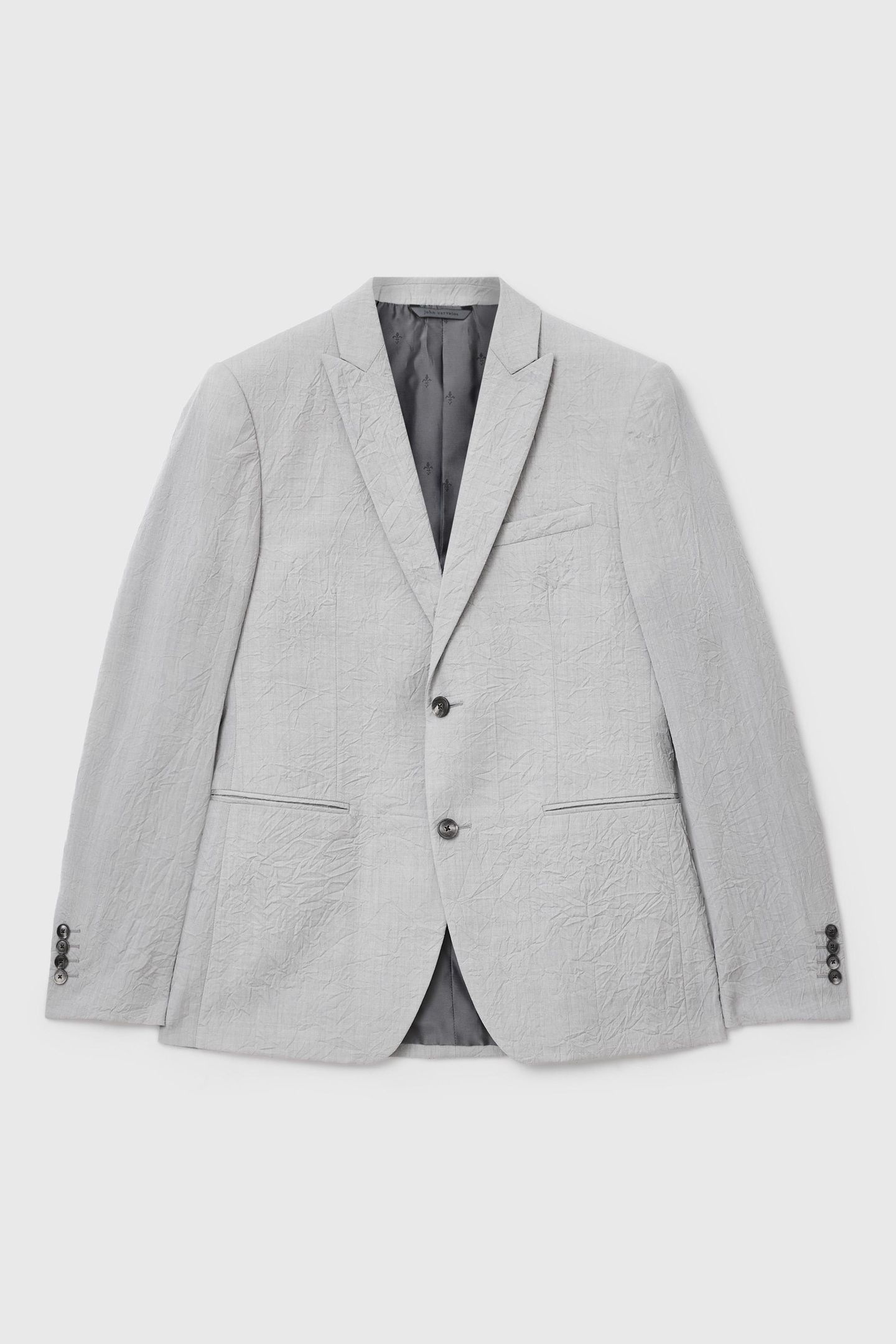 ROMA JACKET - AUSTIN FIT - TWO BUTTON SK ASH 2