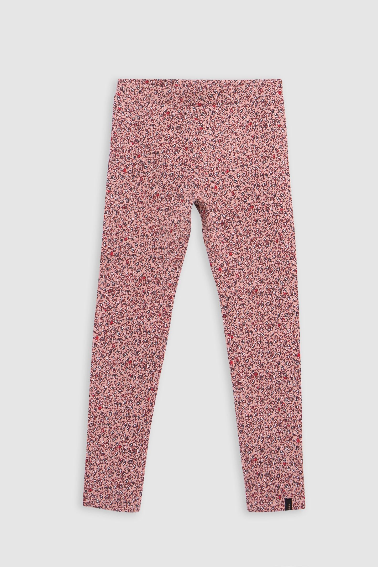 PINK FLORAL PRINT LEGGINGS FOR GIRLS 1