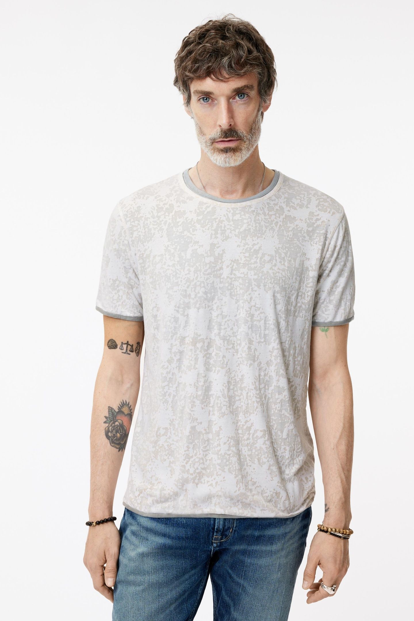 REYES REVERSIBLE BURNOUT CREW WHITE 1
