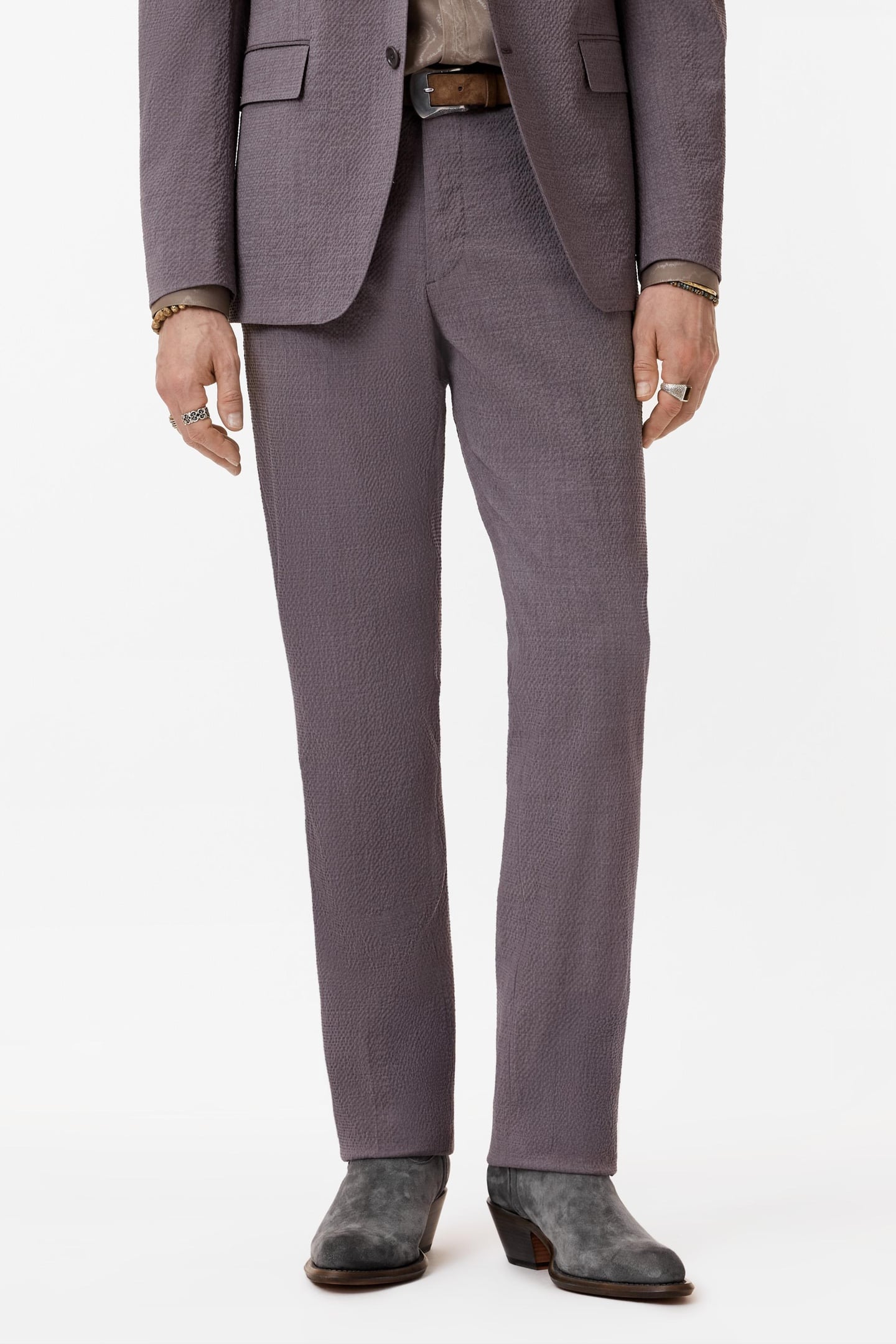 DALSTON TAILORED PANTS - SEPARATE PANTS OLD BARK 1