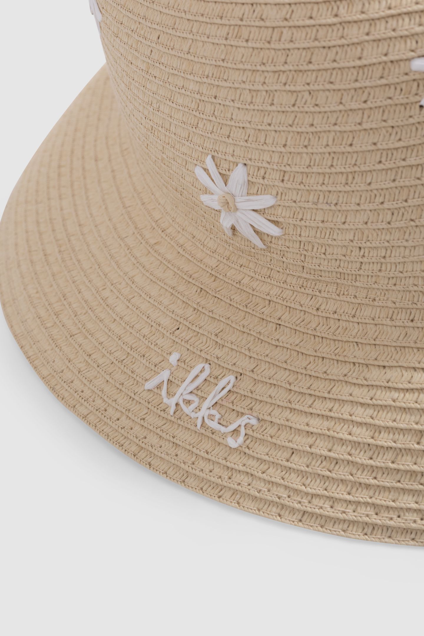 BEIGE FLORAL HAT 5