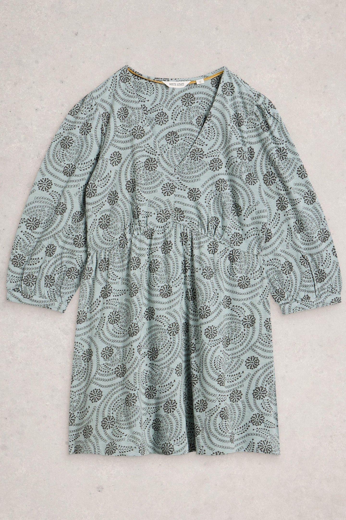 LARA TUNIC BLUE PRINT 4
