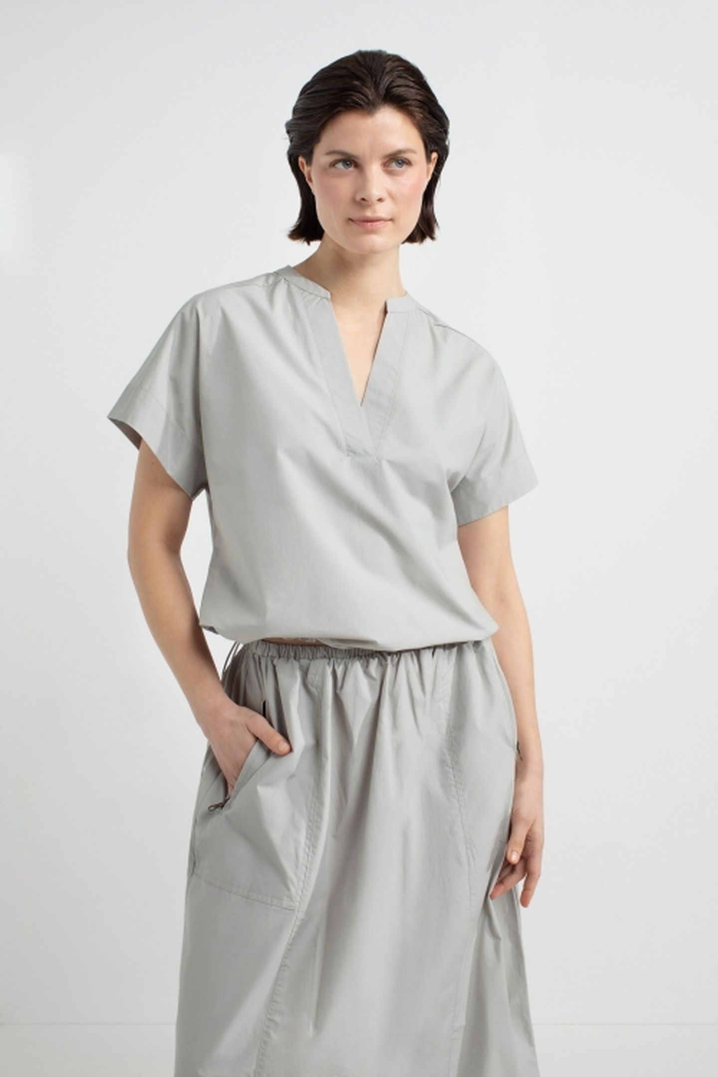 JUNE BLOUSE GREY 1
