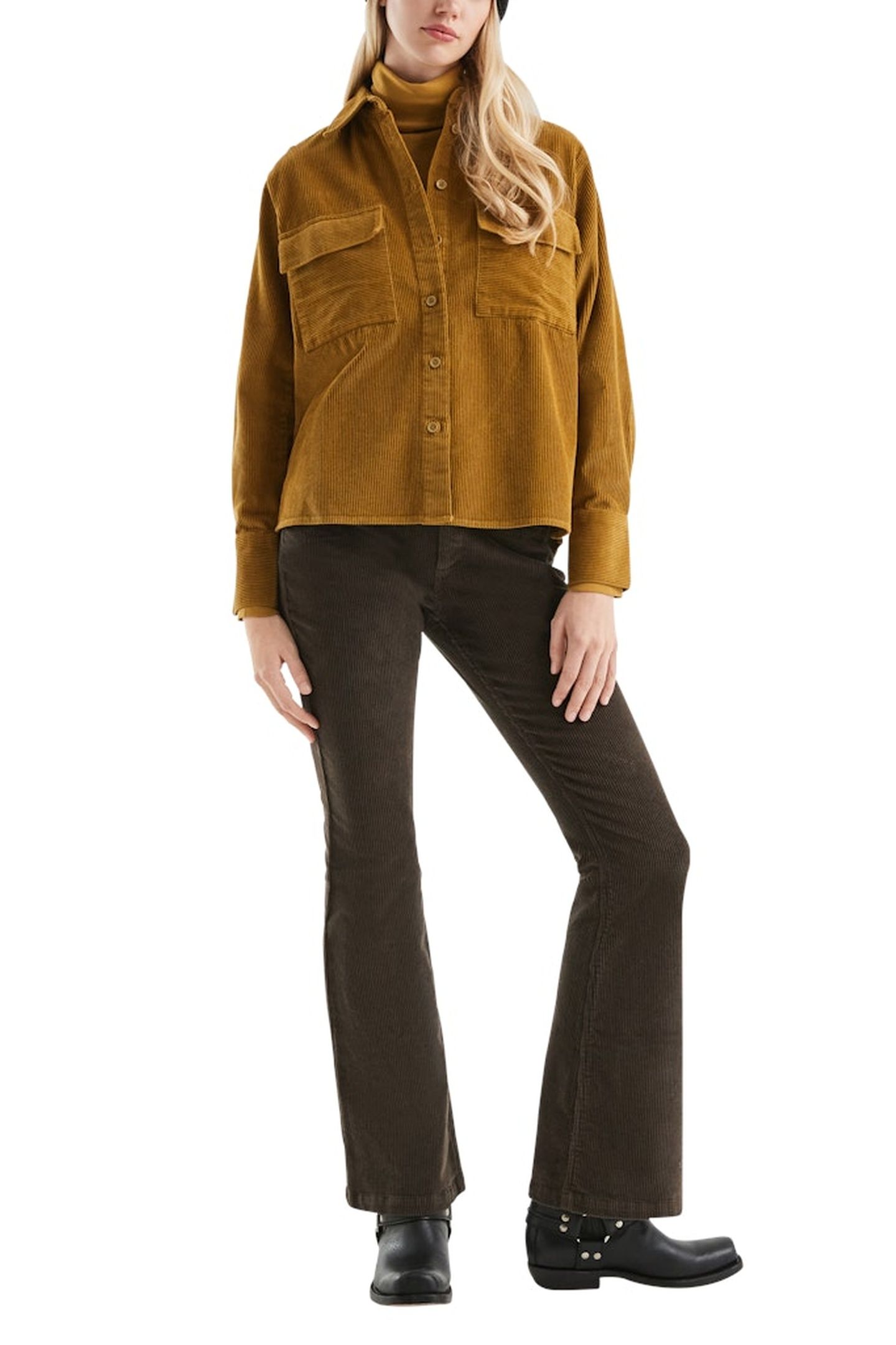 S.OLIVER-QS BLOUSES BROWN 1