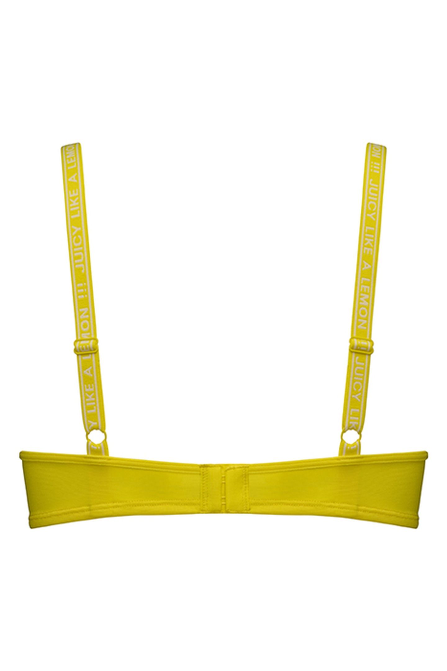 SPACE ODYSSEY CITRUS YELLOW LACE BALCONY BRA 4