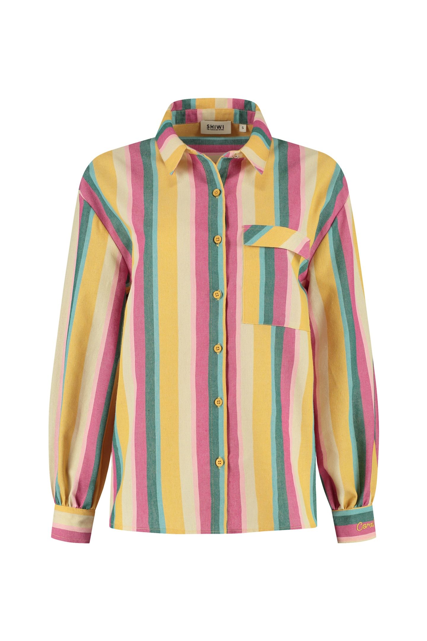 ESMEE STRIPE BLOUSE MULTICOLOUR STRIPE 9