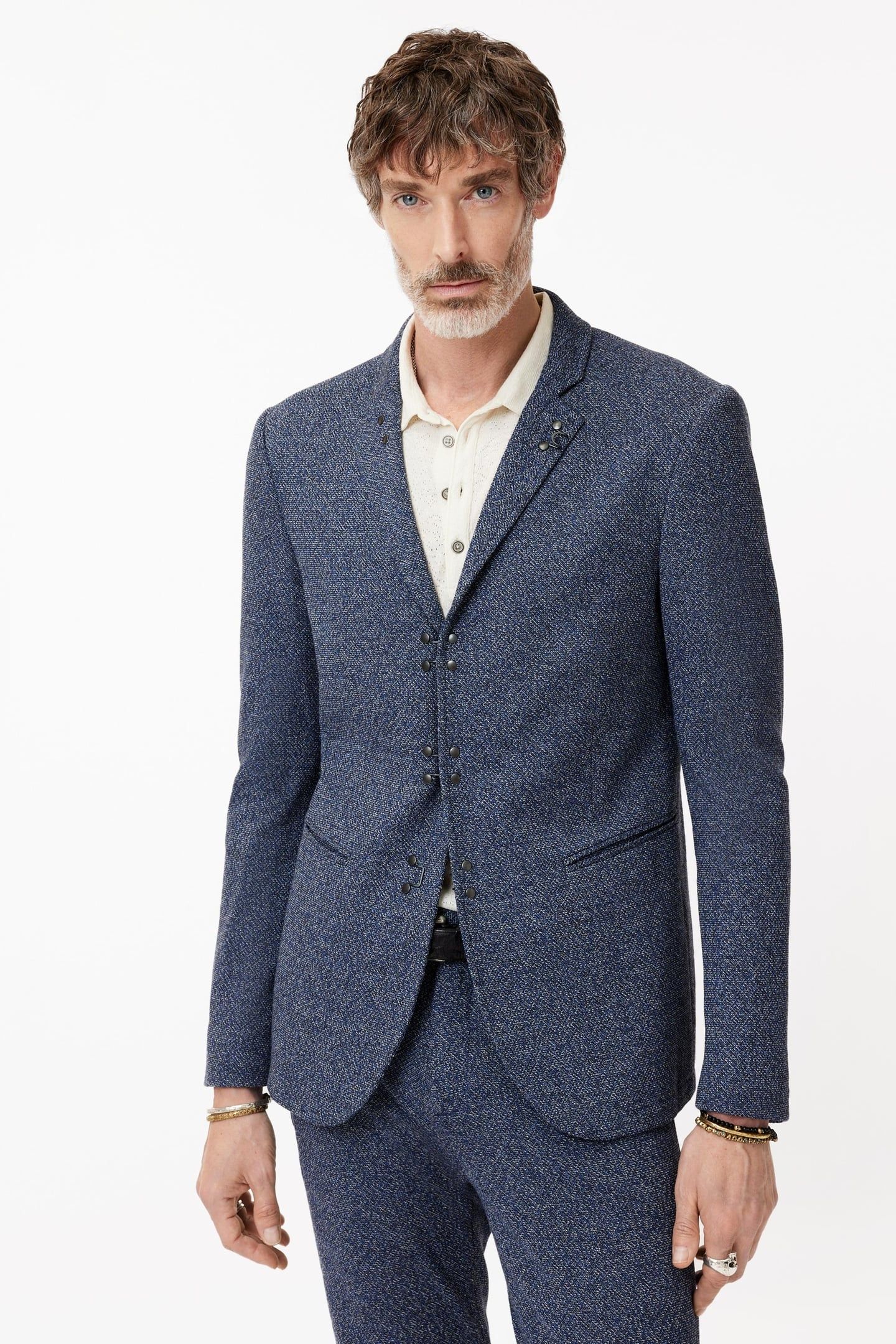 MADISON JACKET - SLIM FIT NOTCH LAPEL JA LAKE BLUE 1