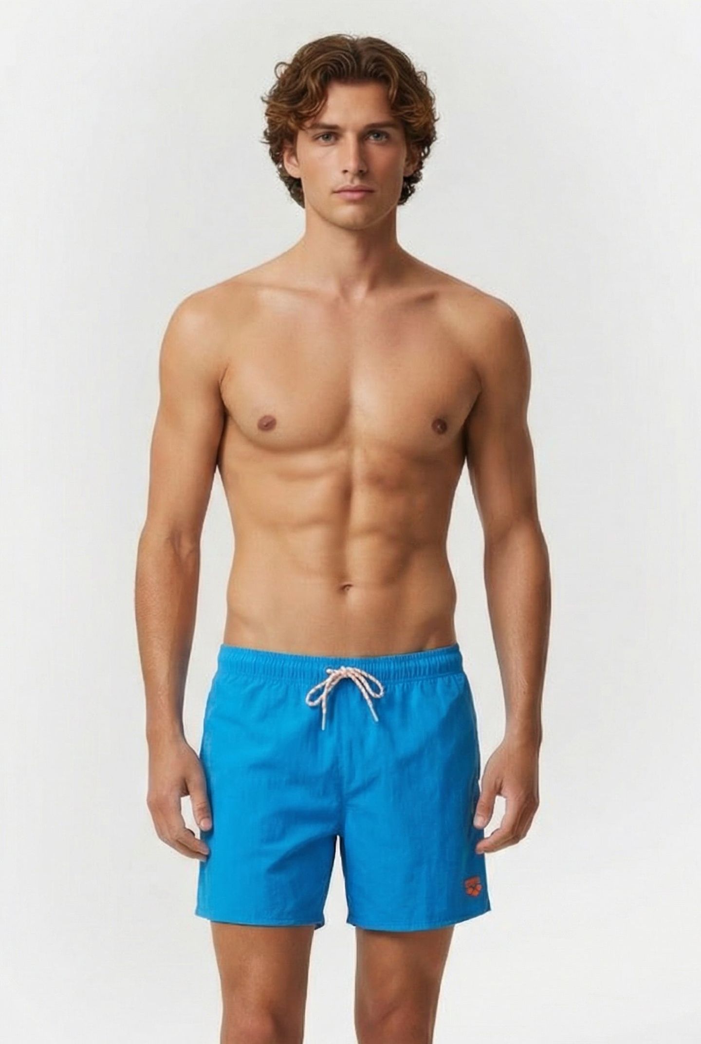 MEN'S ARENA PRO-FILE BEACH L-SHORT BLUE LAKE-CALYPSO CORAL 1