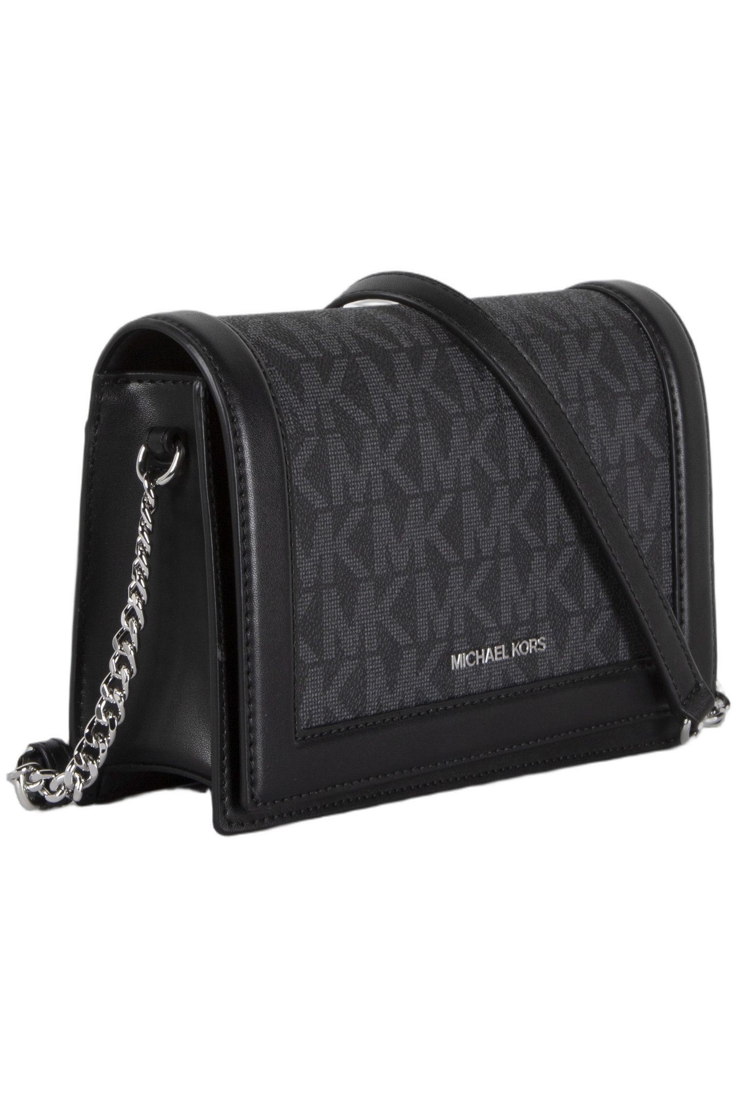 LARGE FULL FLAP CROSSBODY BAG BLACK 4