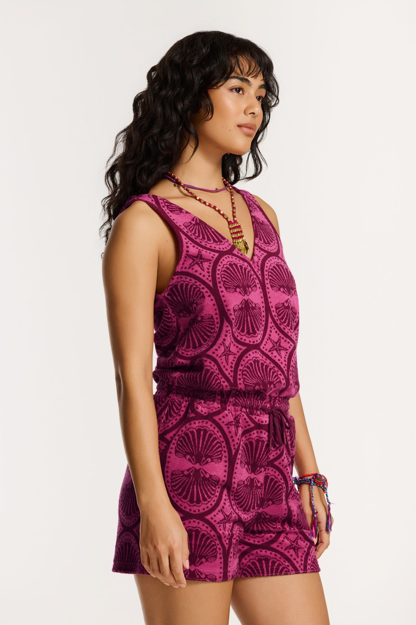 FIJI JUMPSUIT SEA PEARL PINK MAGENTA SEA PEARL 5