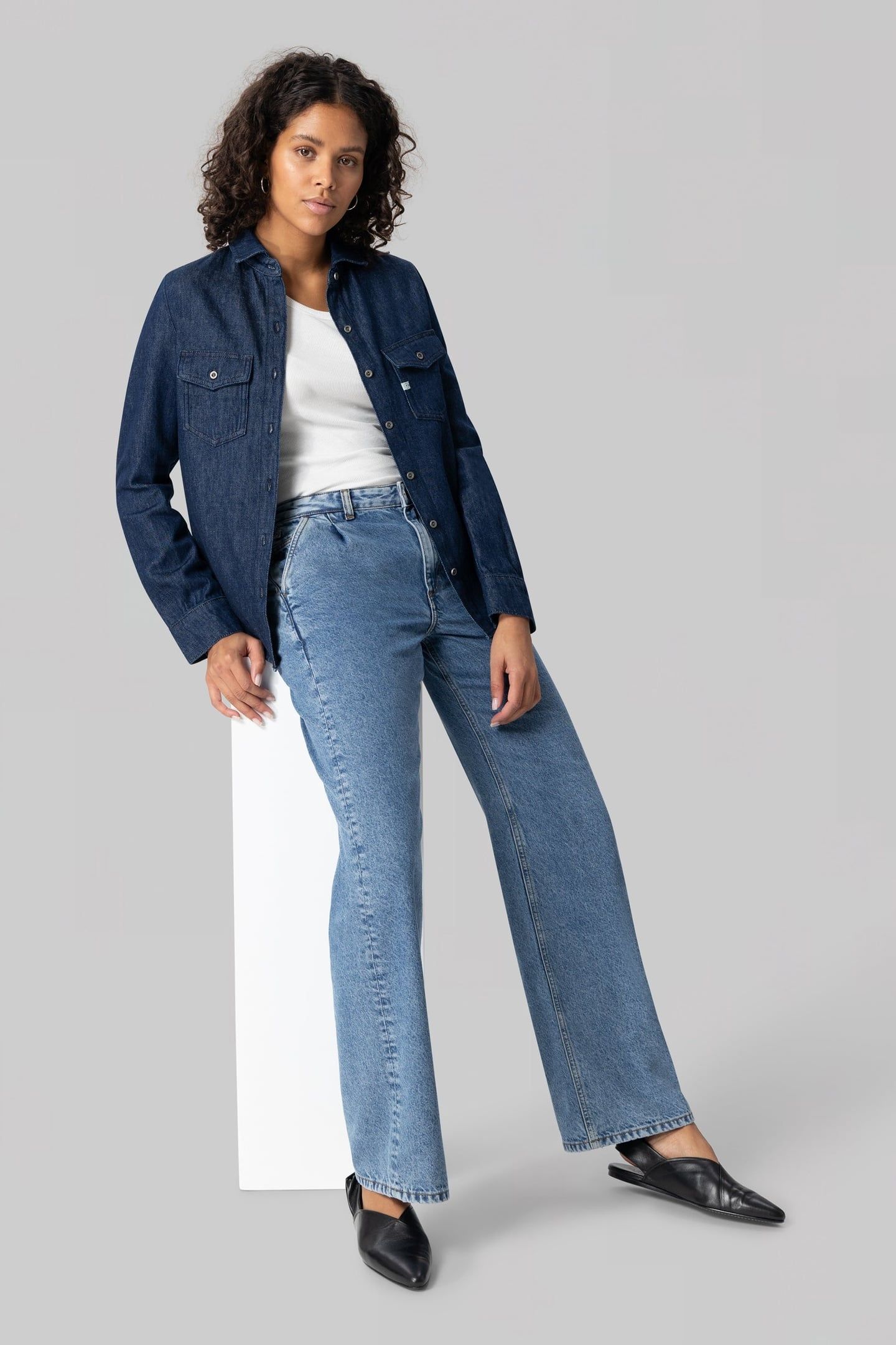 SHIRLEY SHIRT - STRONG BLUE 6