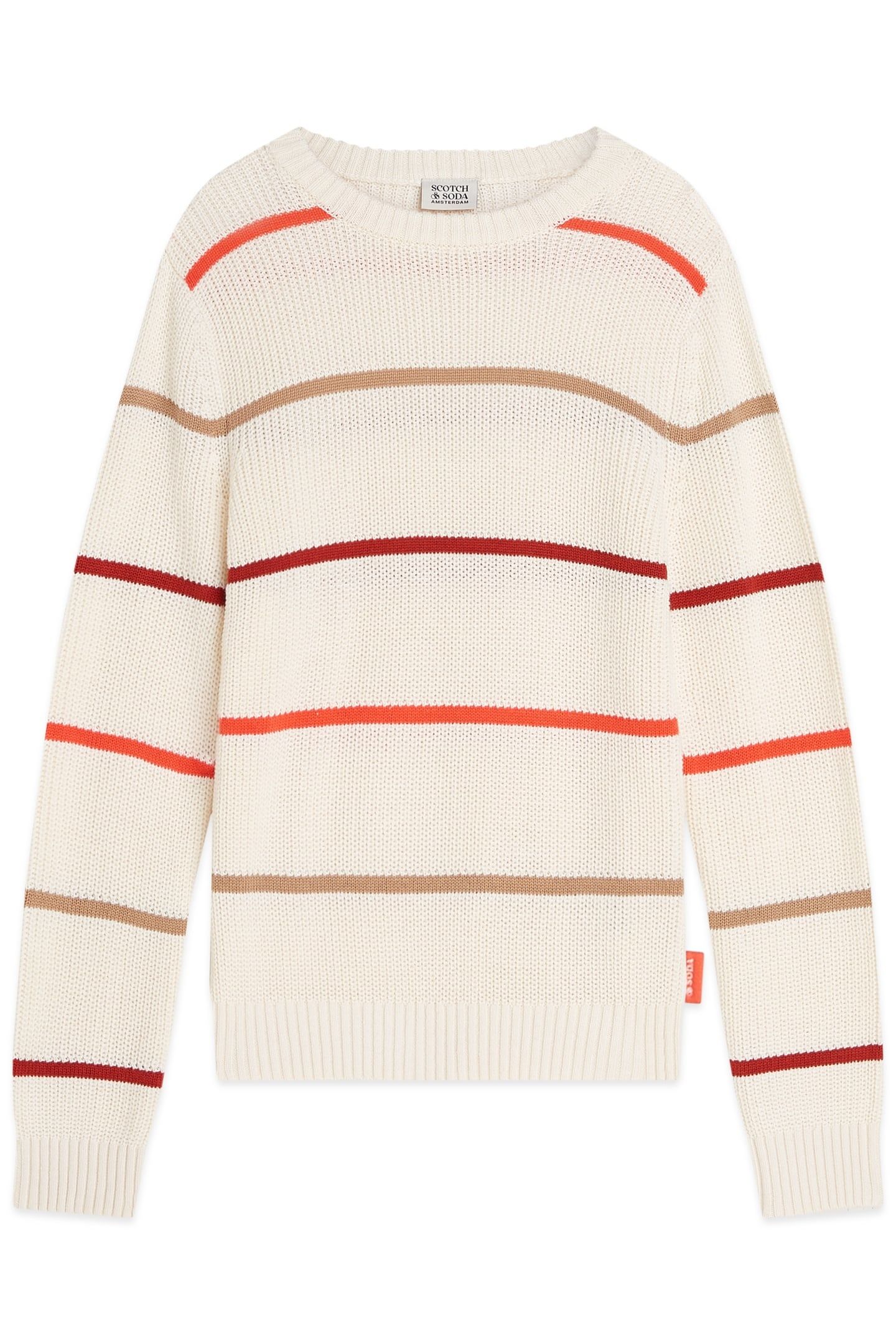 BOYS CREWNECK SWEATER EGGNOG 1