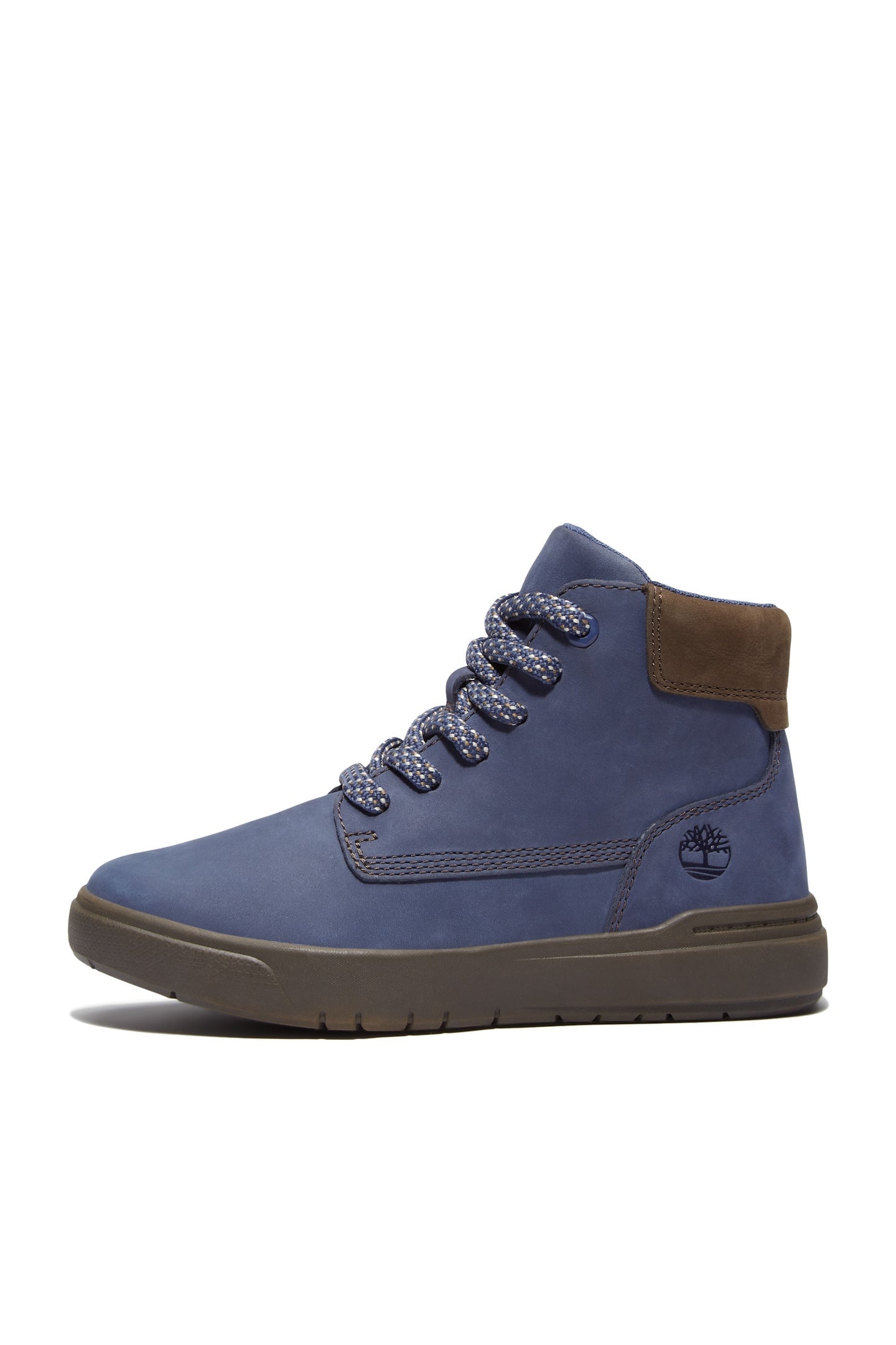UNISEX SENECA BAY MID LACE UP WITH ZIP SNEAKER DARK BLUE NUB 2