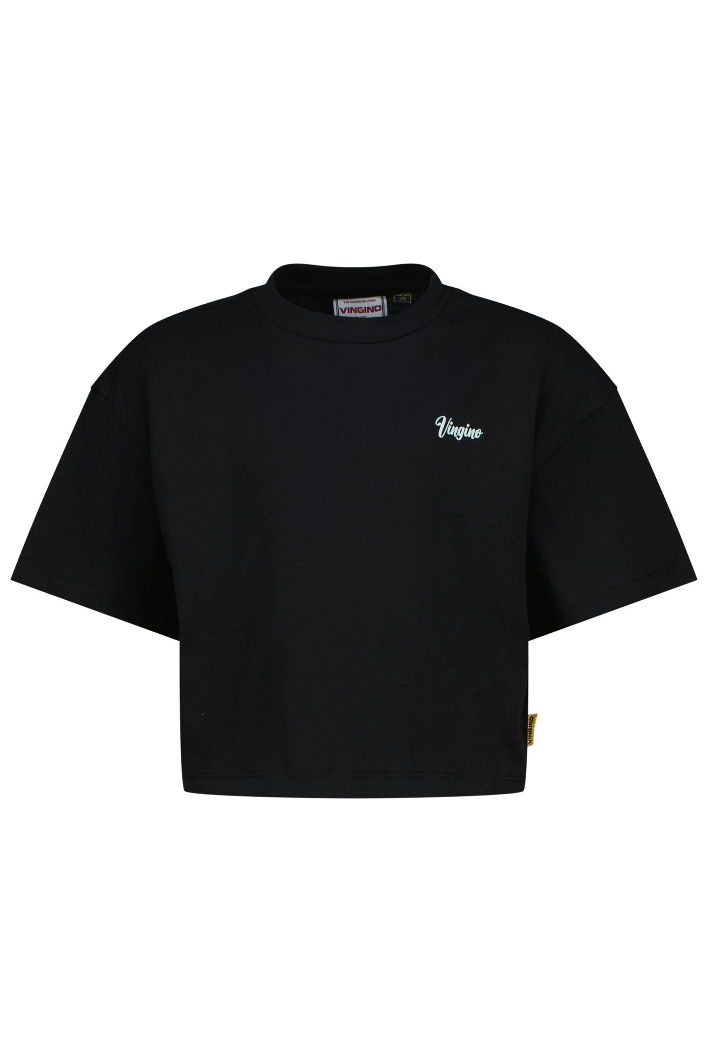 GIRLS HENRIET T-SHIRT DEEP BLACK 1