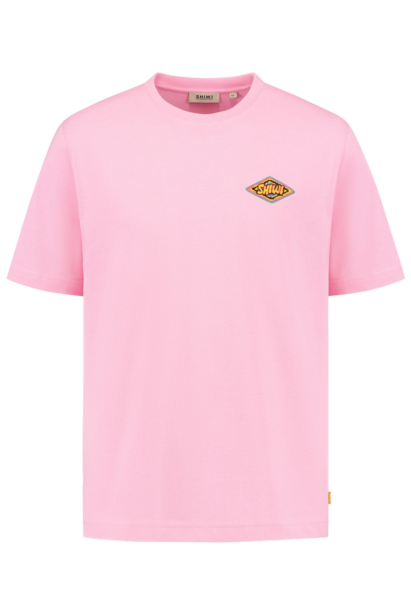 FINN RELAXED T-SHIRT SHIWI BADGE PINK CHALK 6