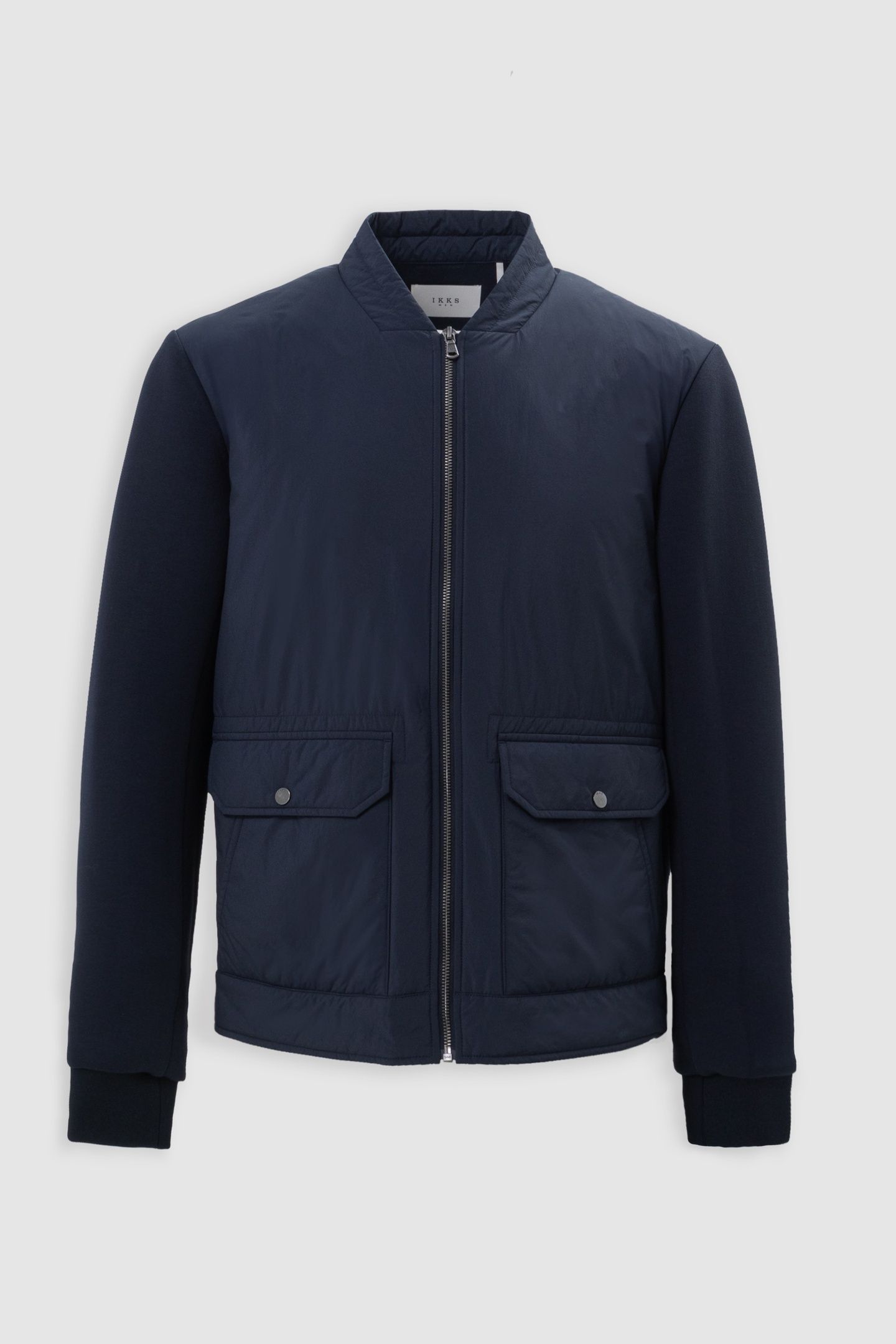 INK NYLON TWO-FABRIC LIGHT PADDED JACKET 4