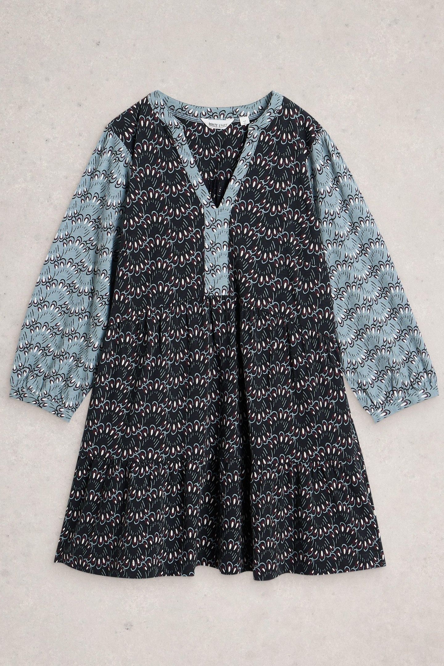 MARTA TUNIC BLUE PRINT 4