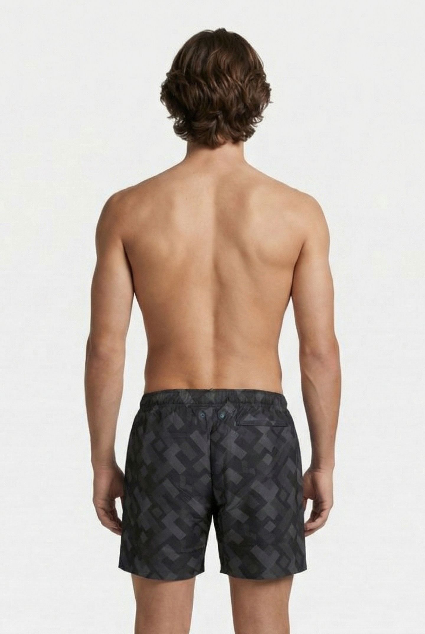 MEN'S ARENA EVO BEACH BOXER AO BLACK MULTI 2