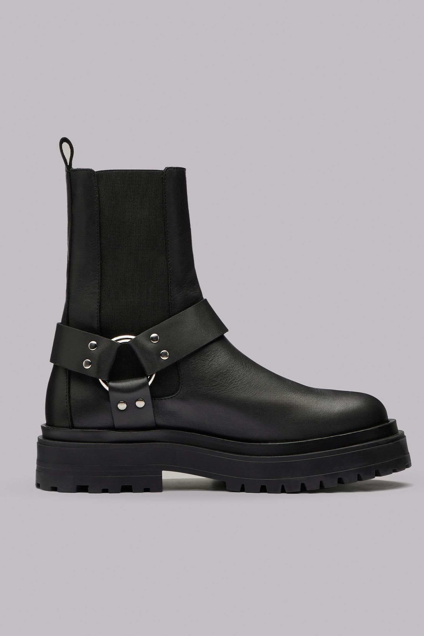 THE BLACK BIKER BOOTS 3