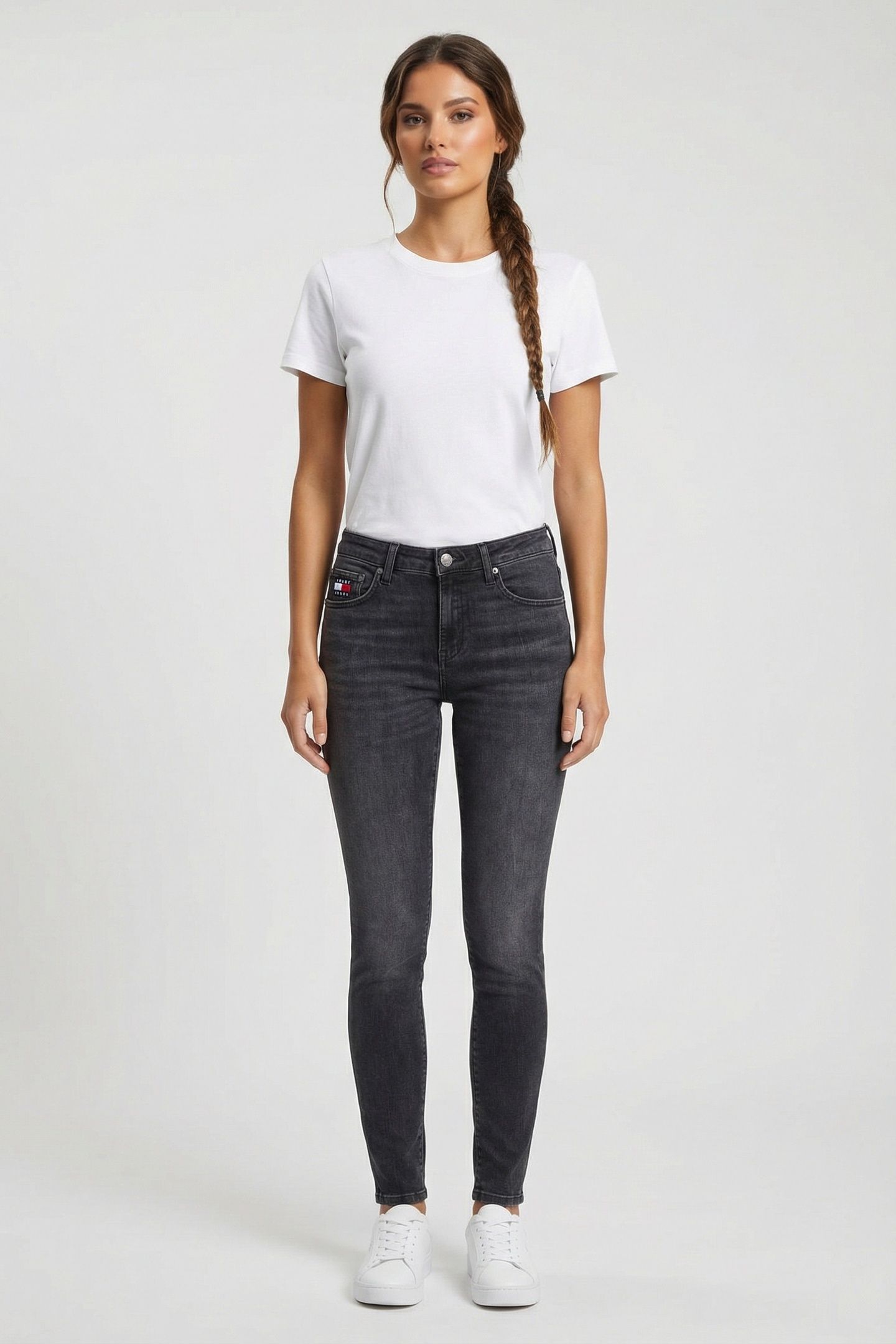 SOPHIE SKINNY JEANS DENIM BLACK 1
