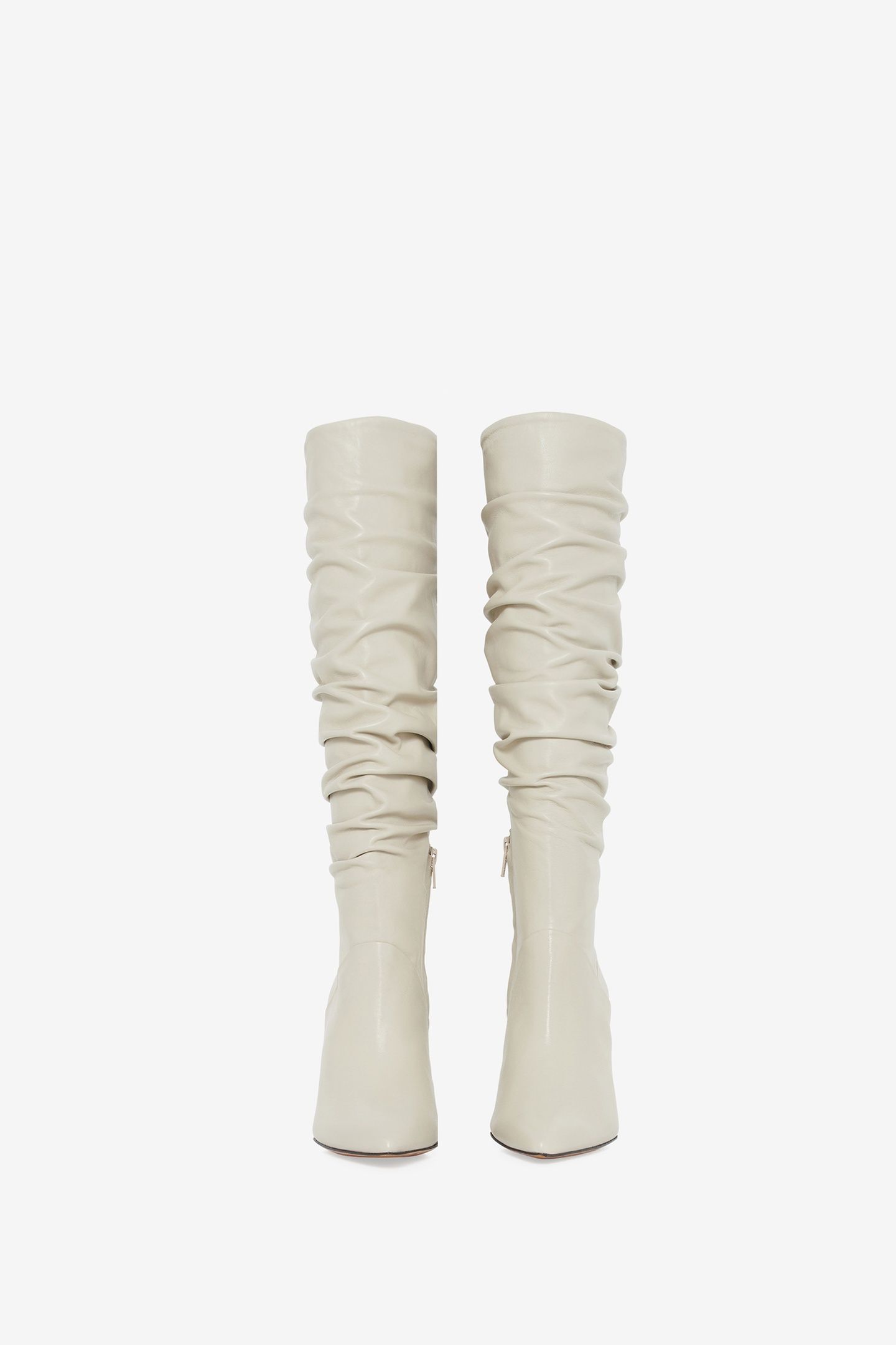 SHEELY HIGH BOOTS OYSTER GREY 2