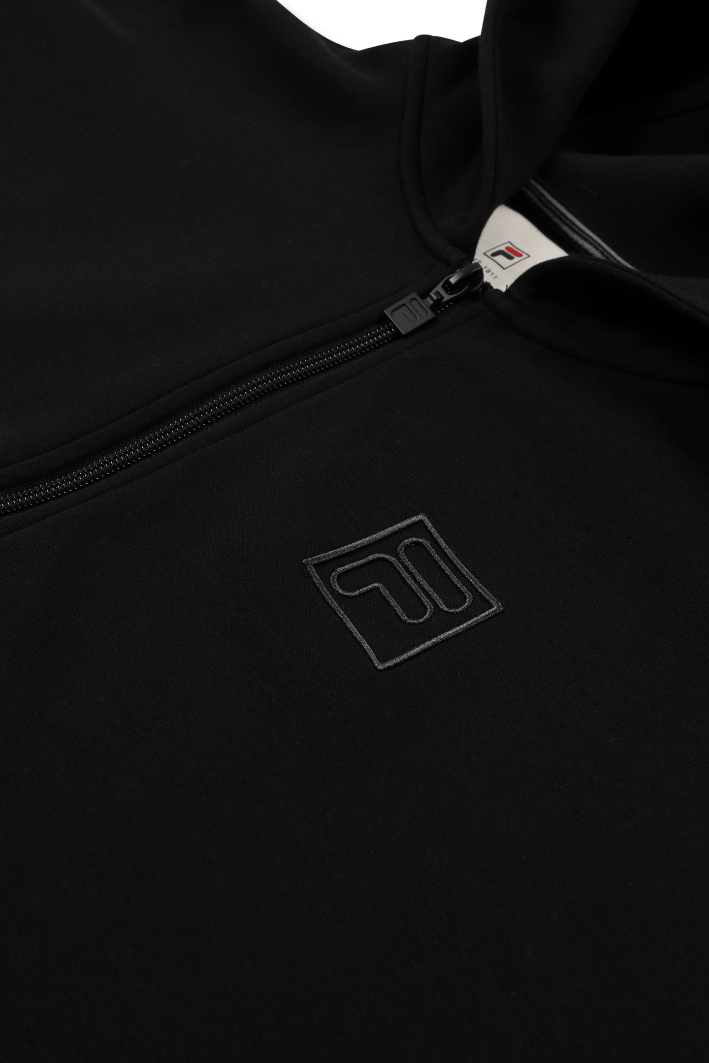 PAGANO OVERSIZED ZIP HOODIE BLACK 7