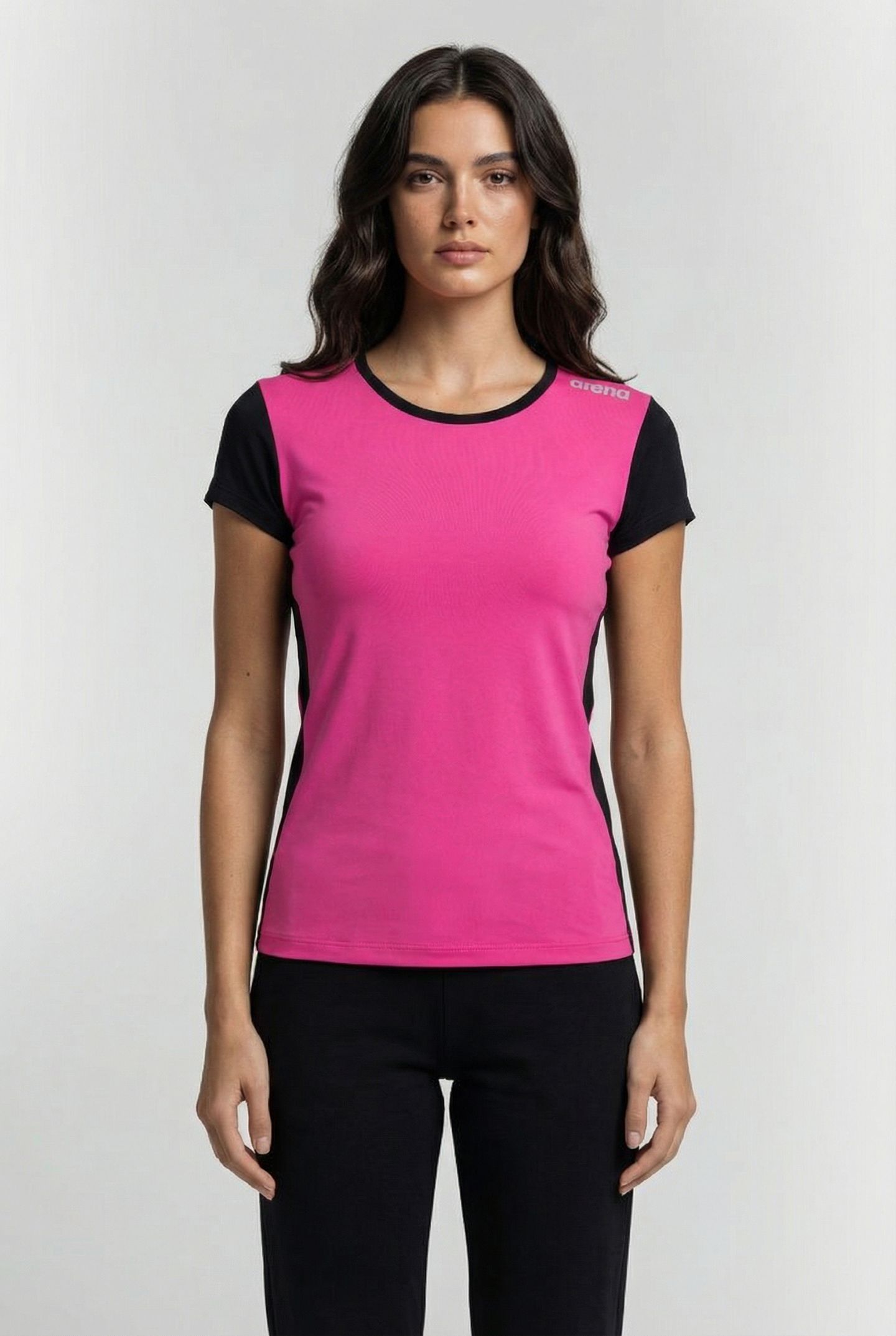 W PERF REVO T-SHIRT FRESIA ROSE BLACK 1