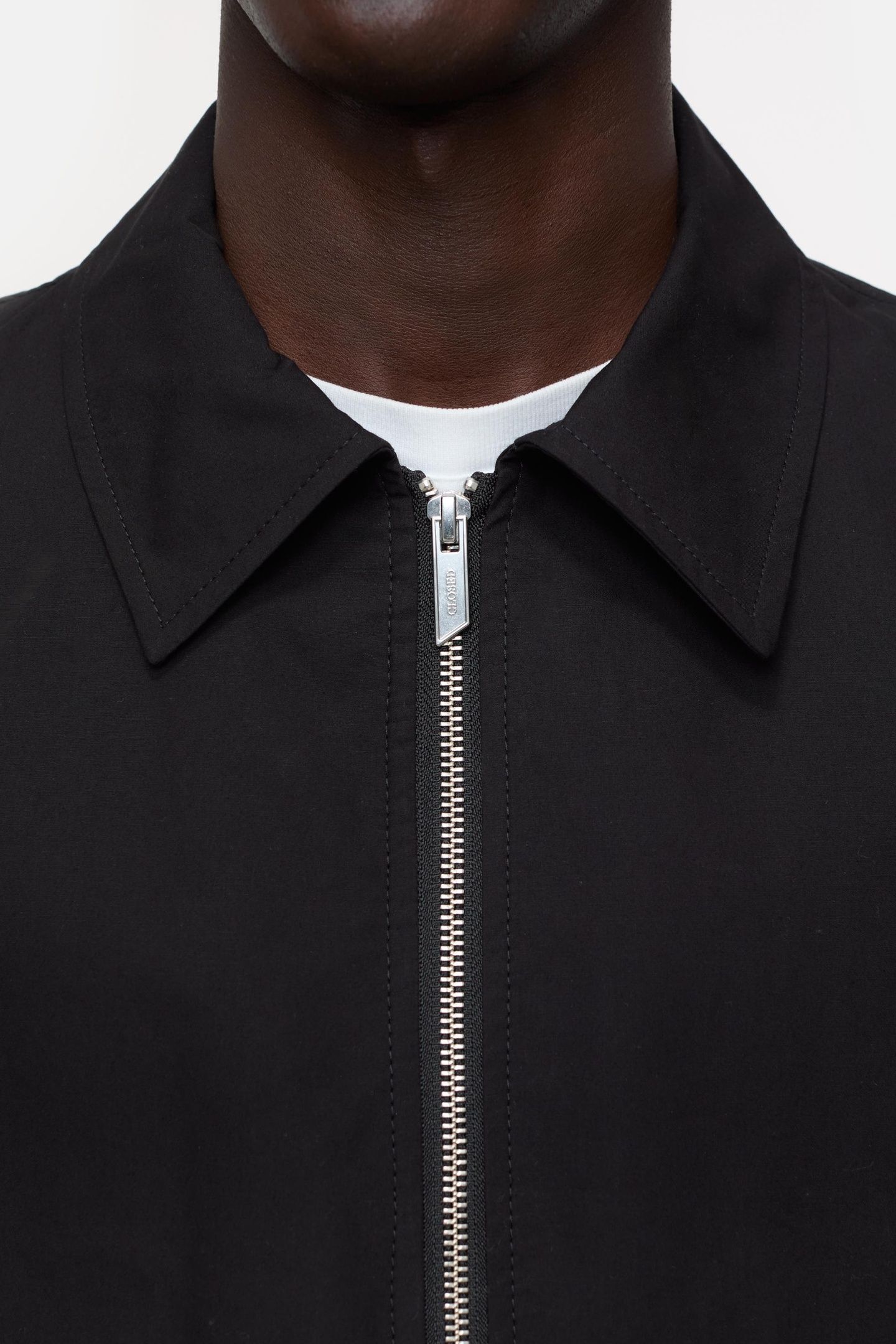 SHORT BLOUSON BLACK 5