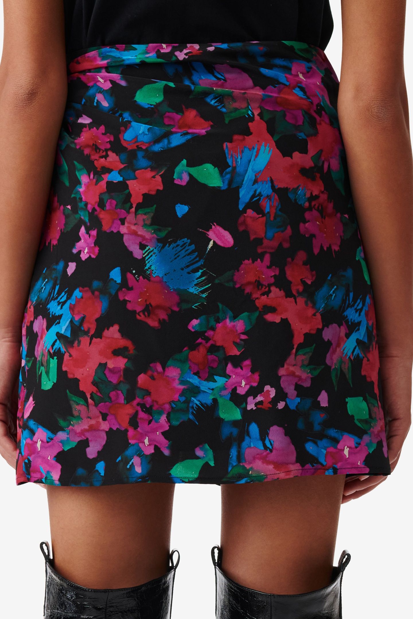 MELISSA SKIRT BLACK MULTICO 3
