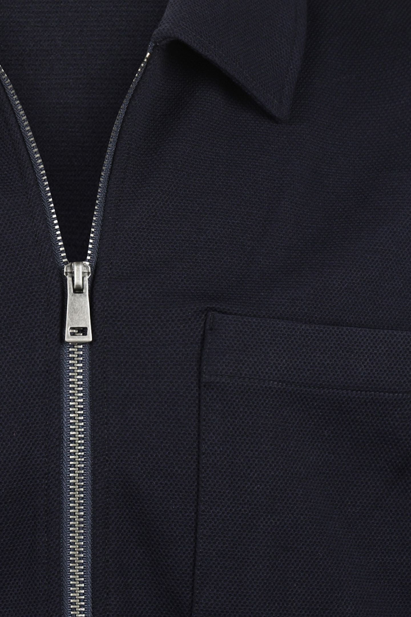PIQUE JACKET NAVY 5