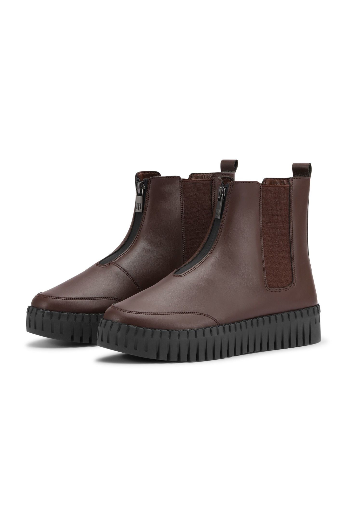 SHOES TULIP6372 BRAUN/SCHWARZ 6