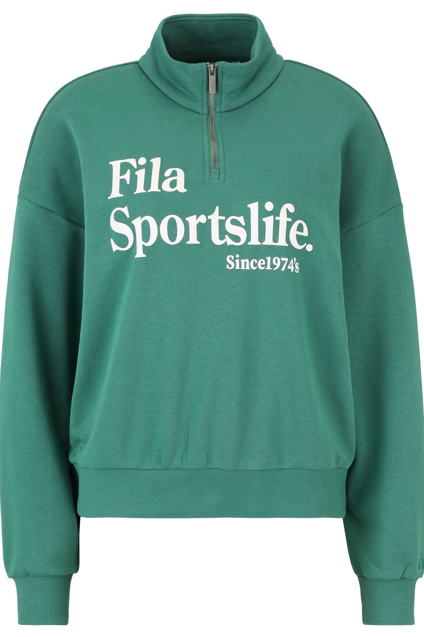 LACHY OVERSIZED HALF ZIP SWEATER FIR 3