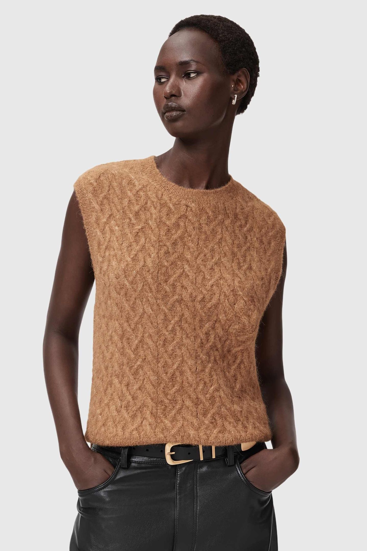 SIRIUS CABLE TANK RATTAN BROWN 1