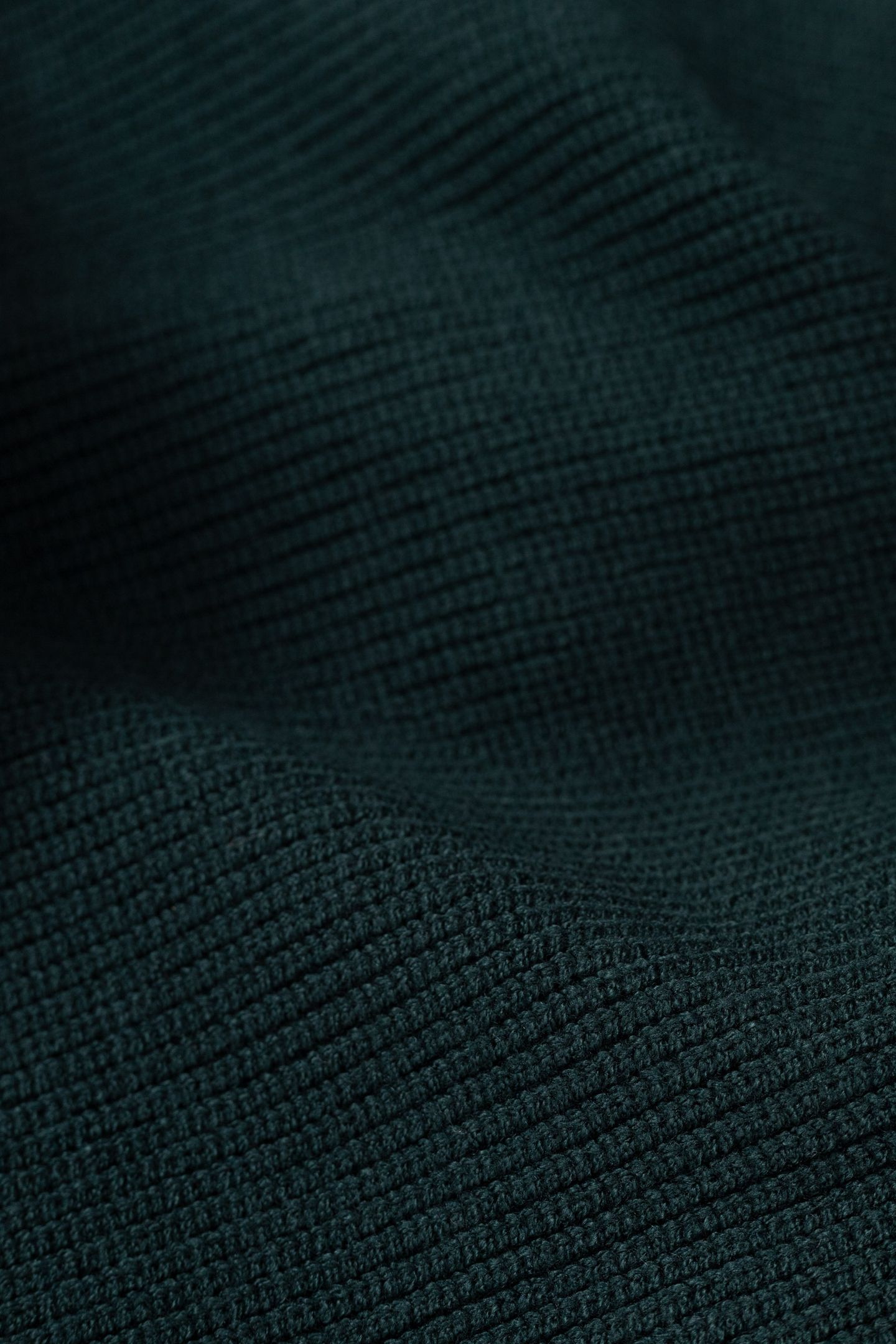 BLACK KNITTED HOODED CARDIGAN BLACK 7