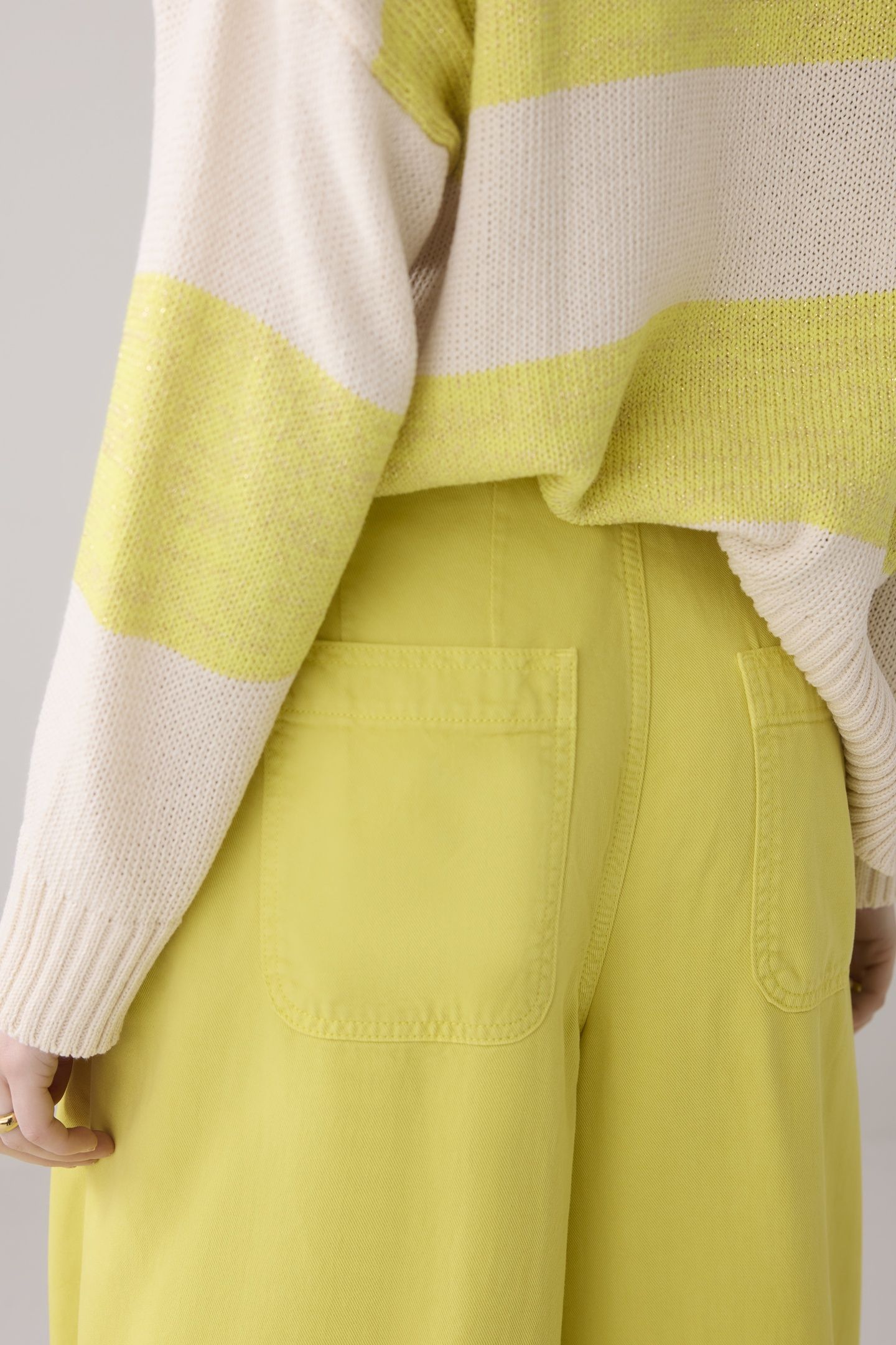 WIDELEG PANT SWAY TENCEL MIMOSA YELLOW 4
