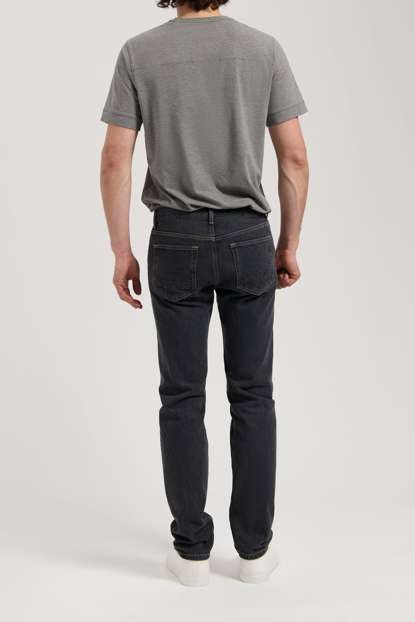 JOHN MID STRAIGHT MEDIUM BLACK 6