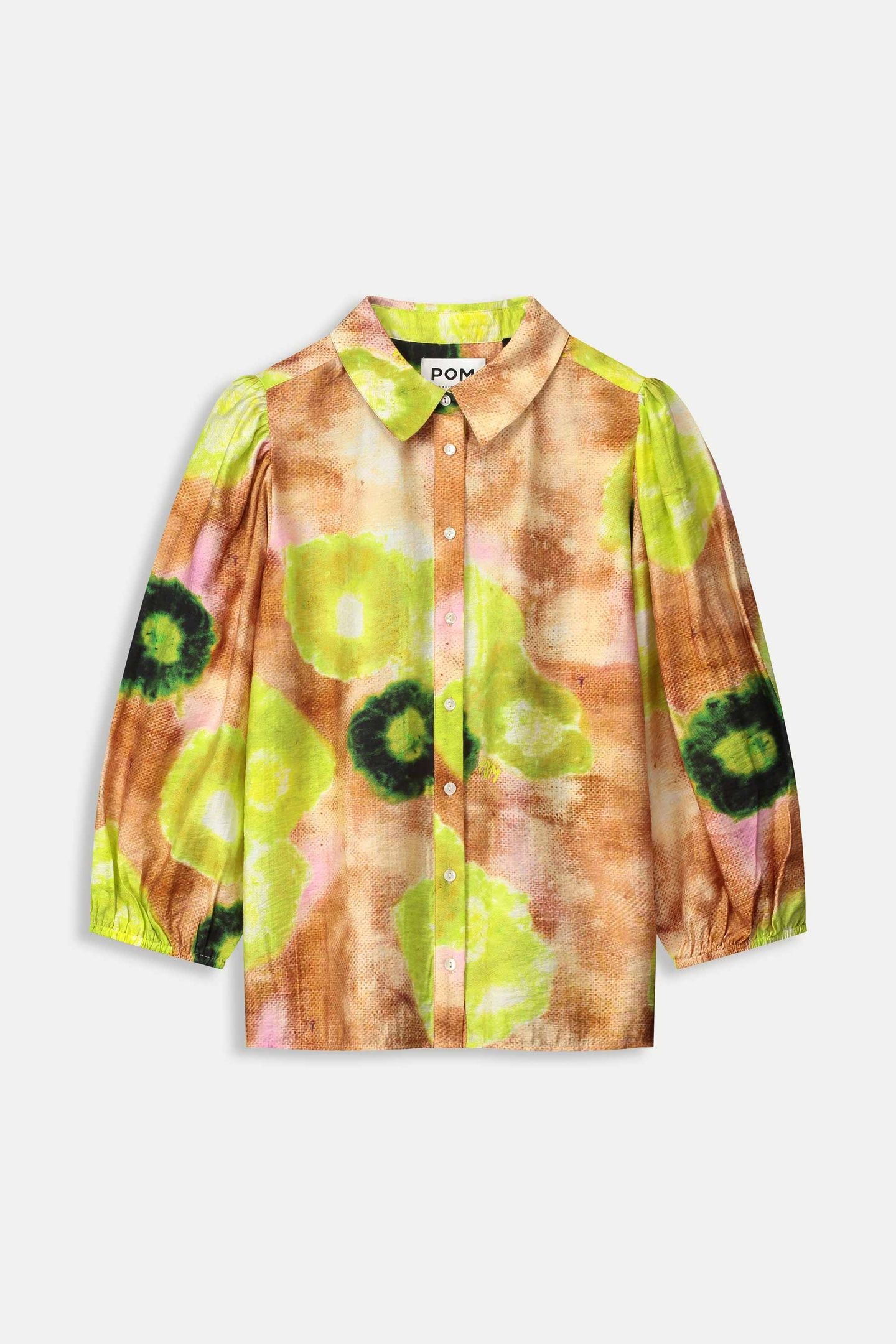 BLOUSE - SUMMER BLISS LIME GREEN 5
