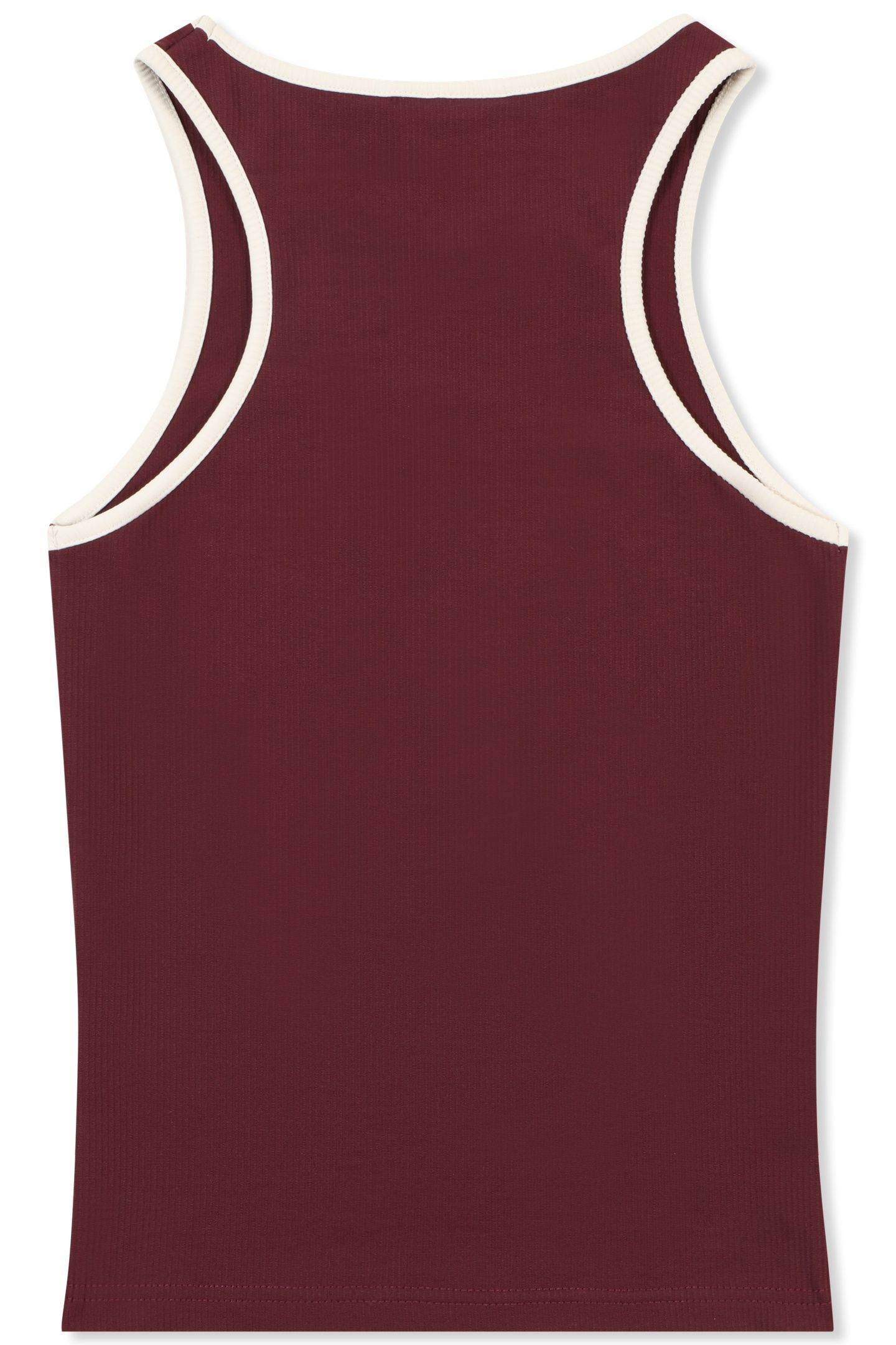 BELLAGIO TIGHT RIBBED RACER TANK FIG 4