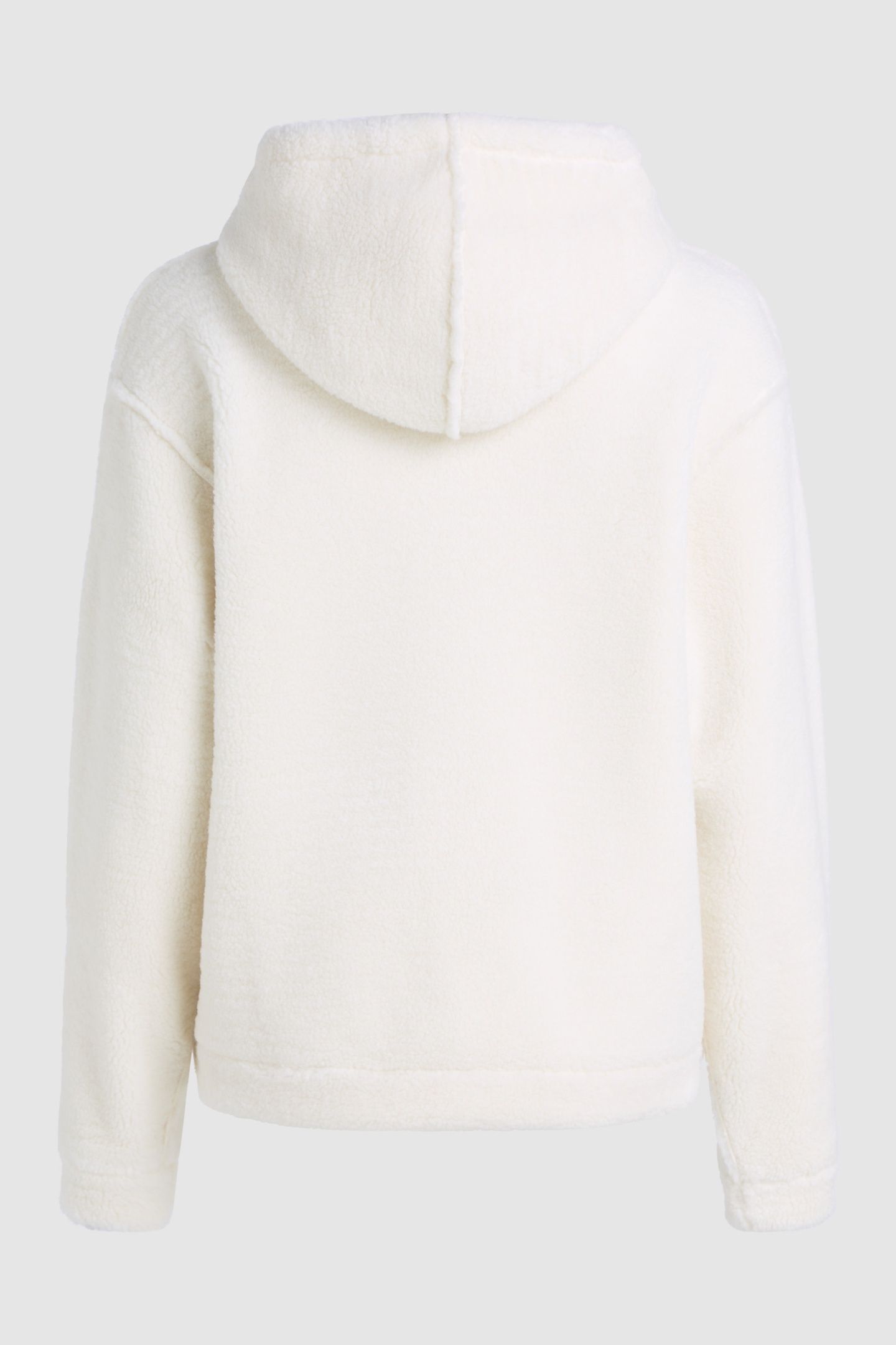 CANNOLI CREAM IKON PATCH TEDDY HOODIE 7