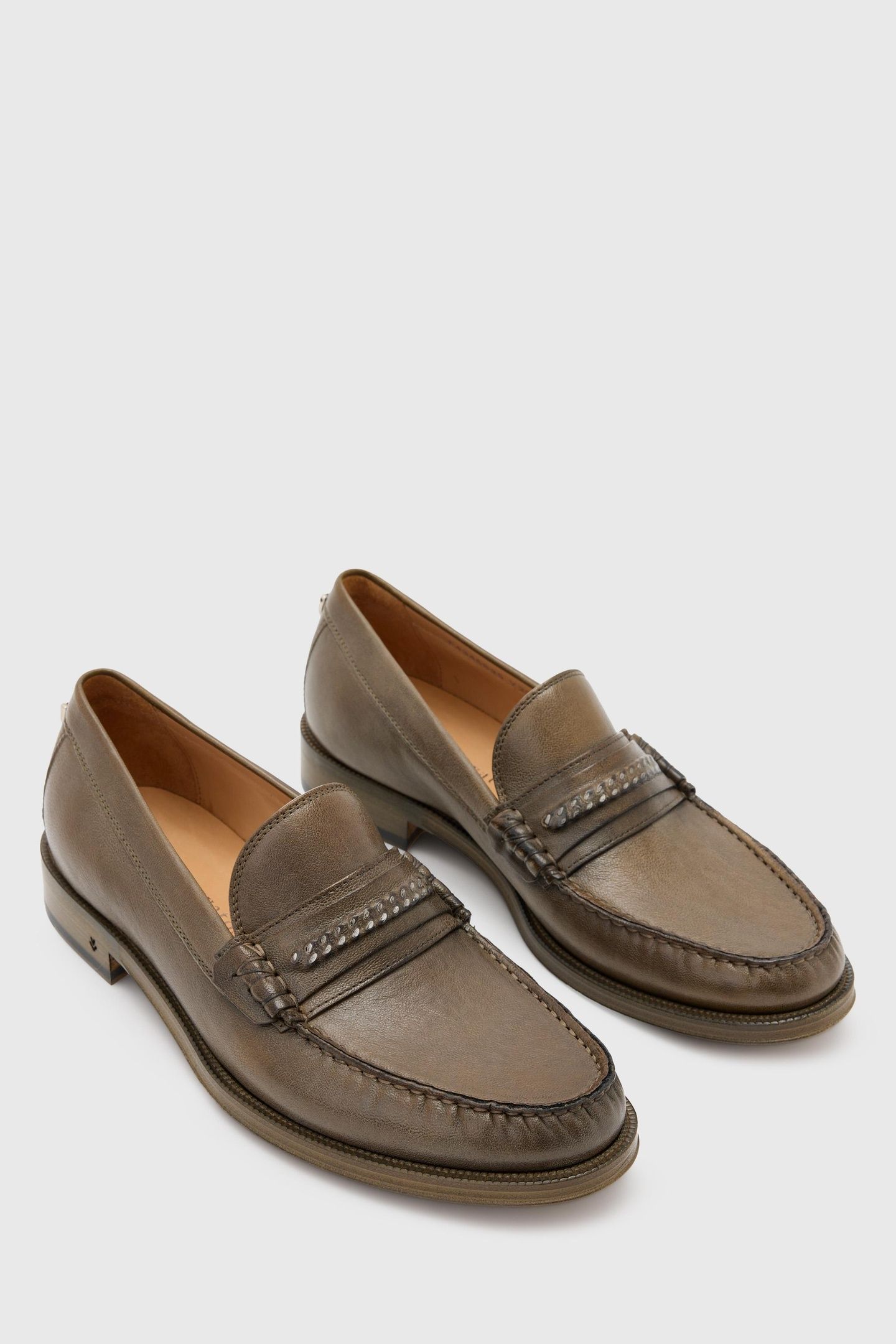 HAWTHORNE CHAIN LOAFER WOOD BROWN 1