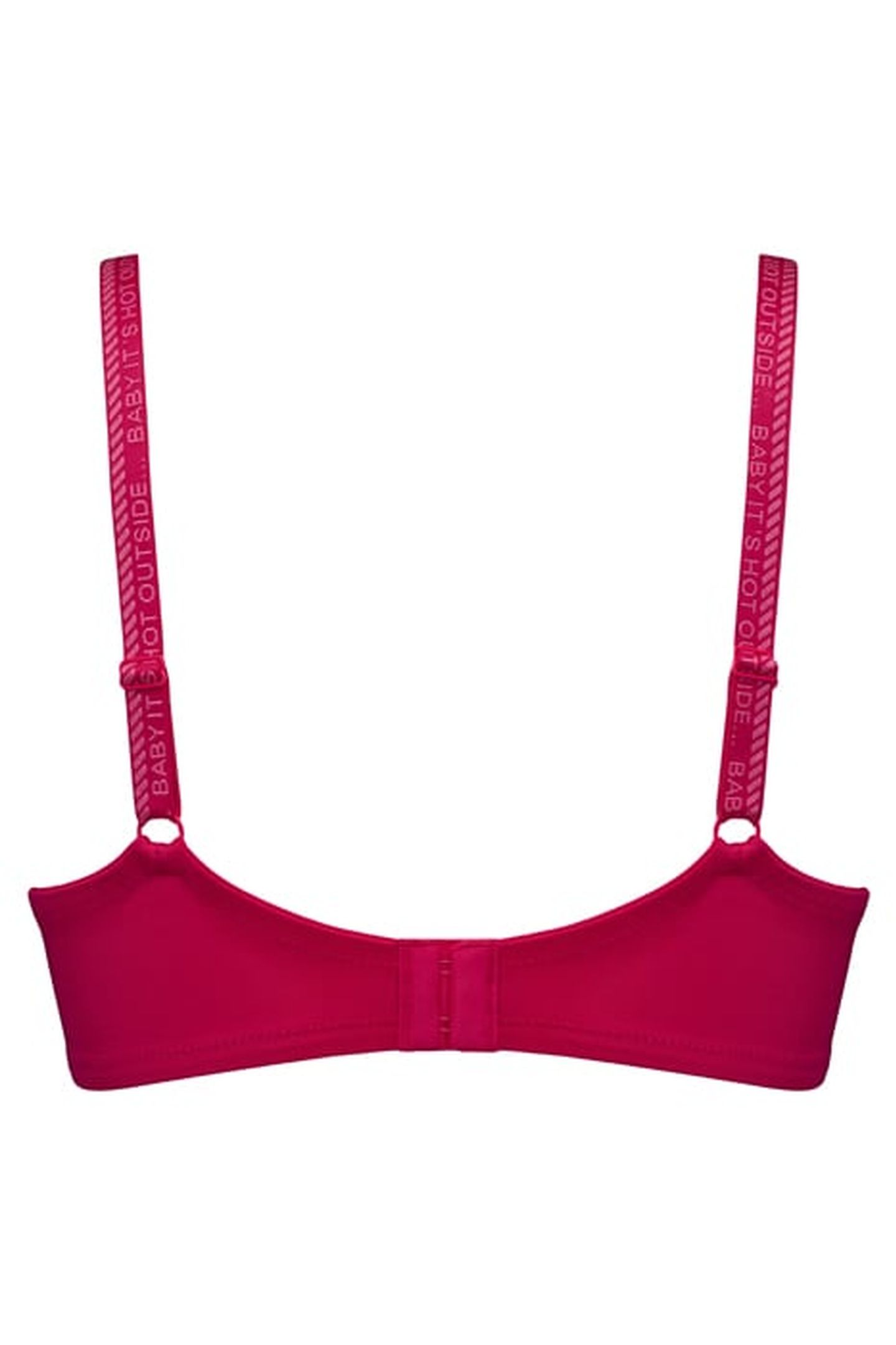 DAME DE PARIS AZALEA RED PLUNGE BRA 4