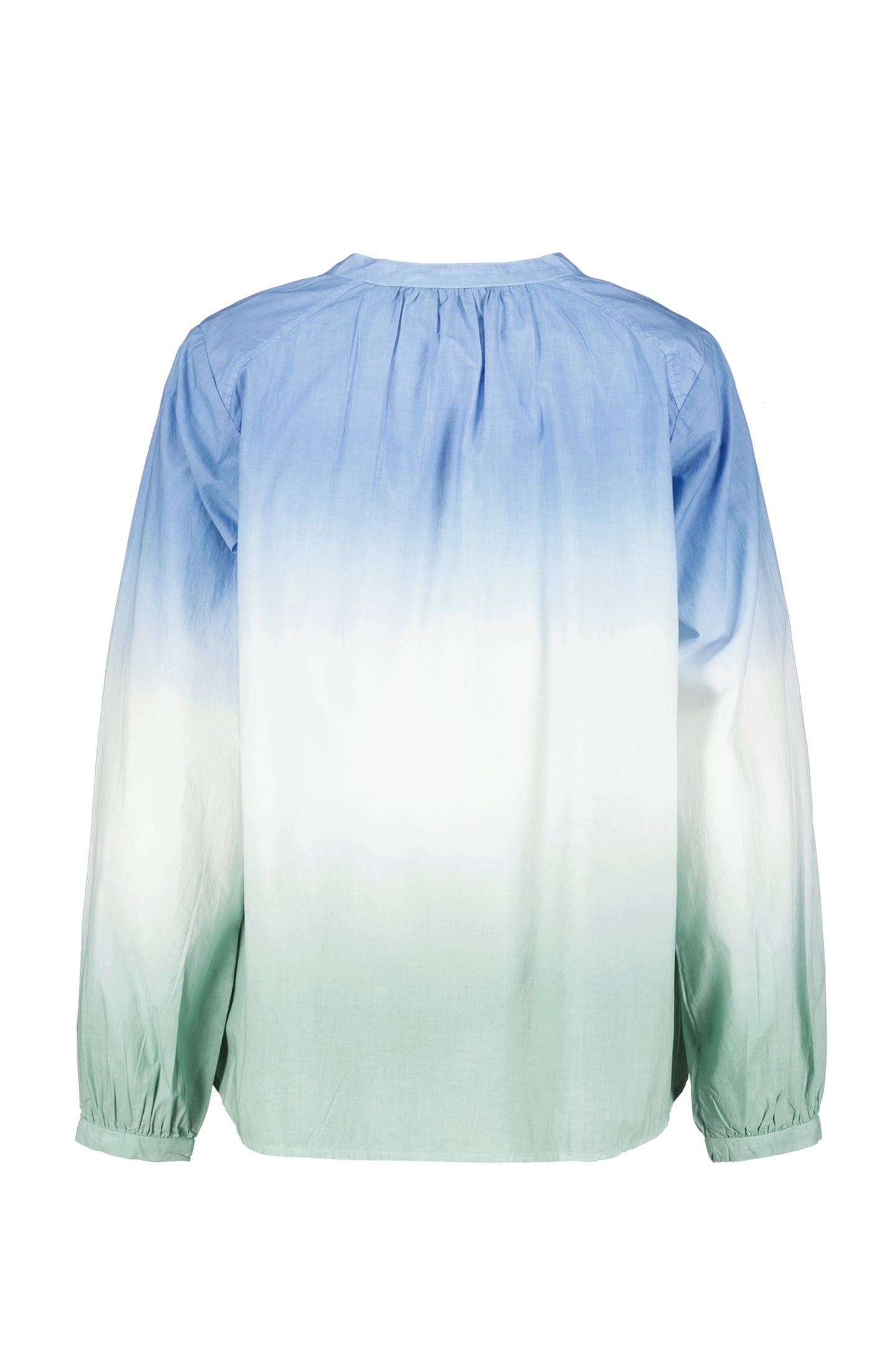 BLOUSE NELSI DIP DYE SKY BLUE 5