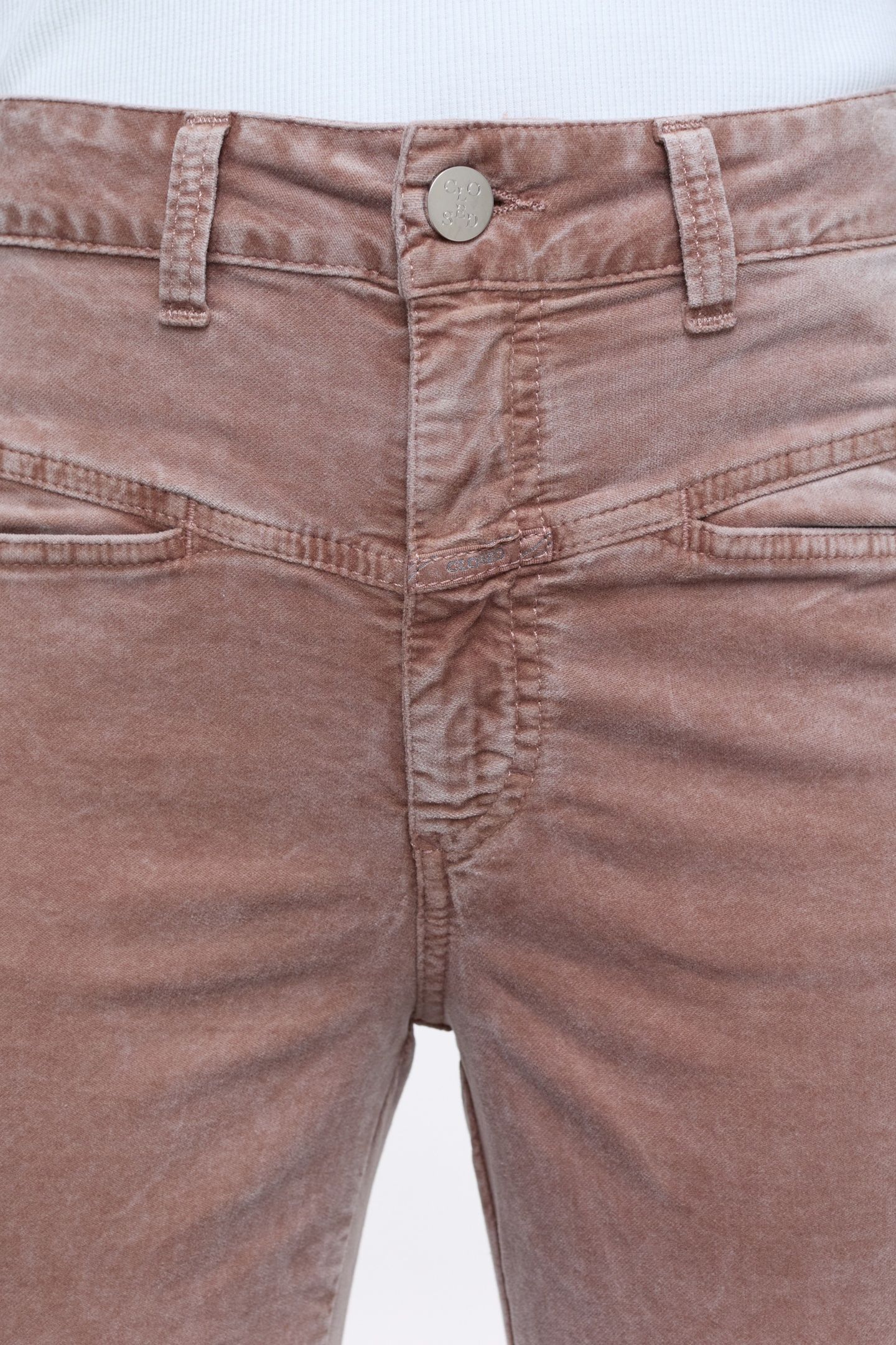 PEDAL PUSHER PANTS BISCOTTI BROWN 3