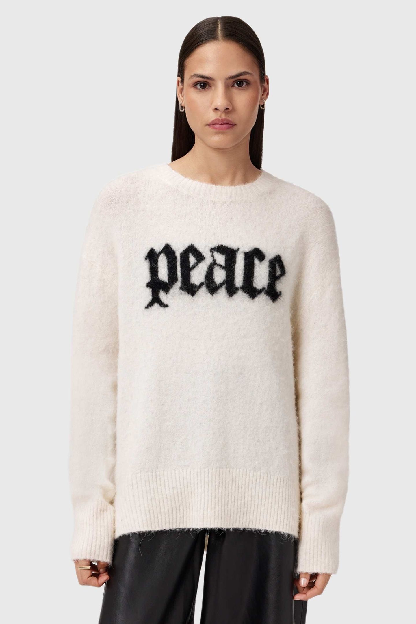 PEACE CREW CHALK WHITE/BLACK 4