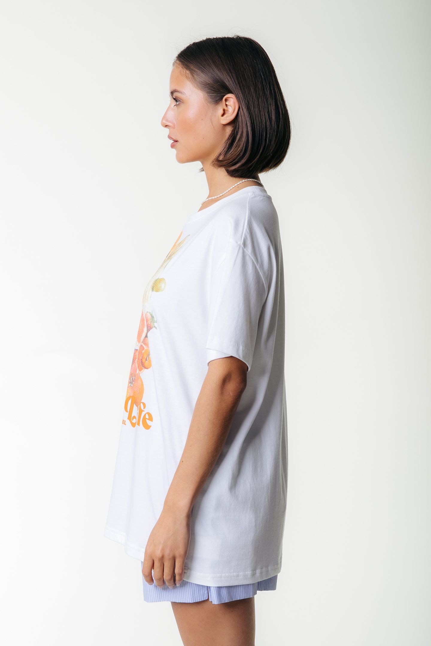 ISLAND LIFE LOOSEFIT TEE STANDARD WHITE 3