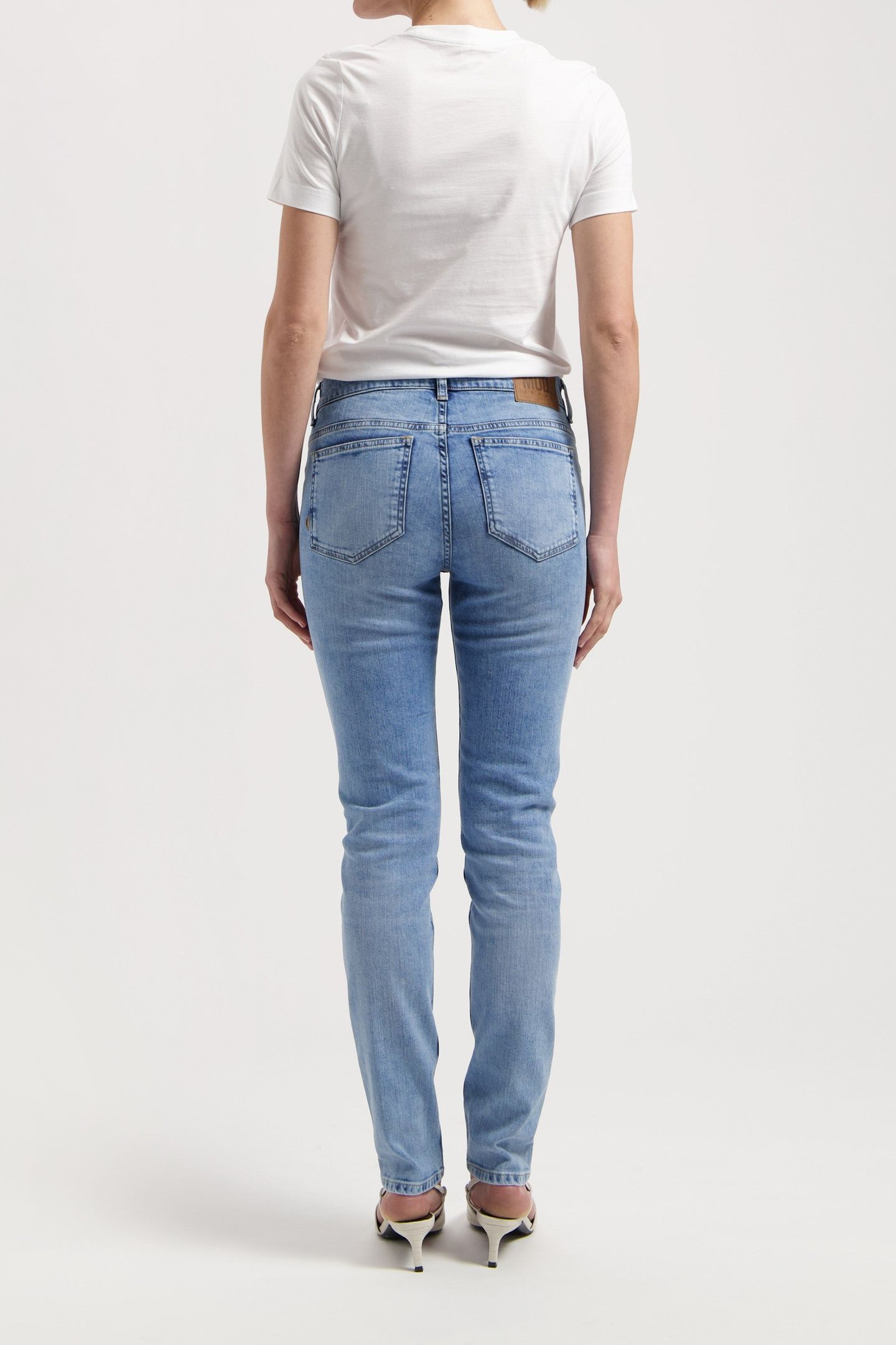 SKYLER MID SKINNY ORIGINAL STONE 4